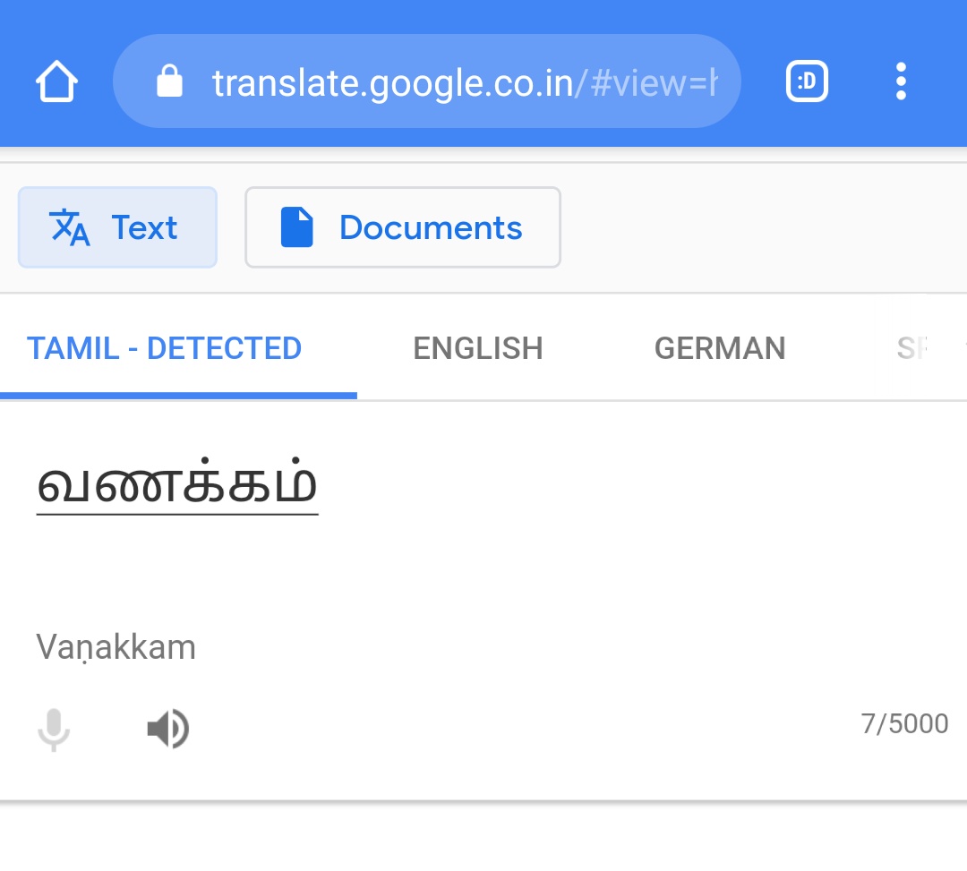 English tamil translate to Free Online