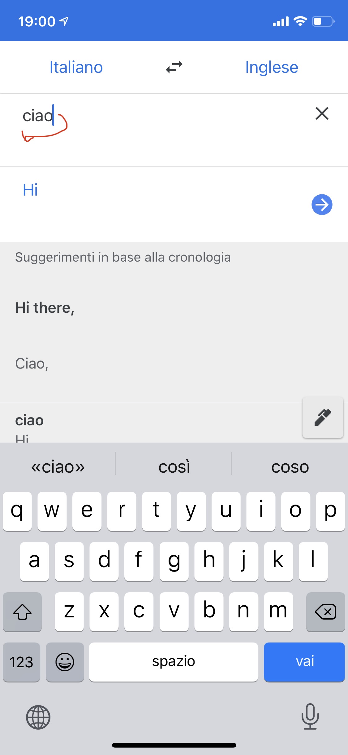 Come Si Va A Capo Nell App Di Google Translate Ios Google Translate Community