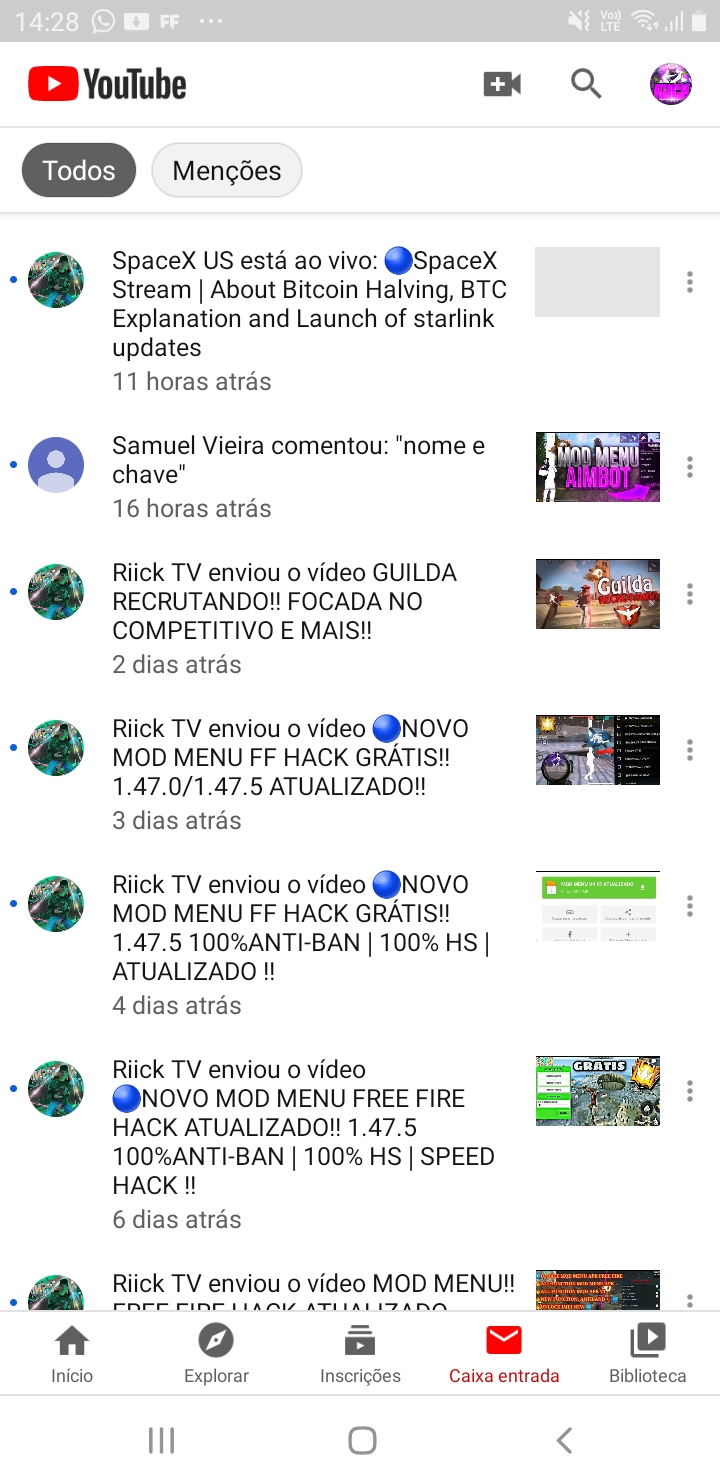 Roubaram meu canal do youtube e meu gmail oque fazer ? - Comunidade YouTube