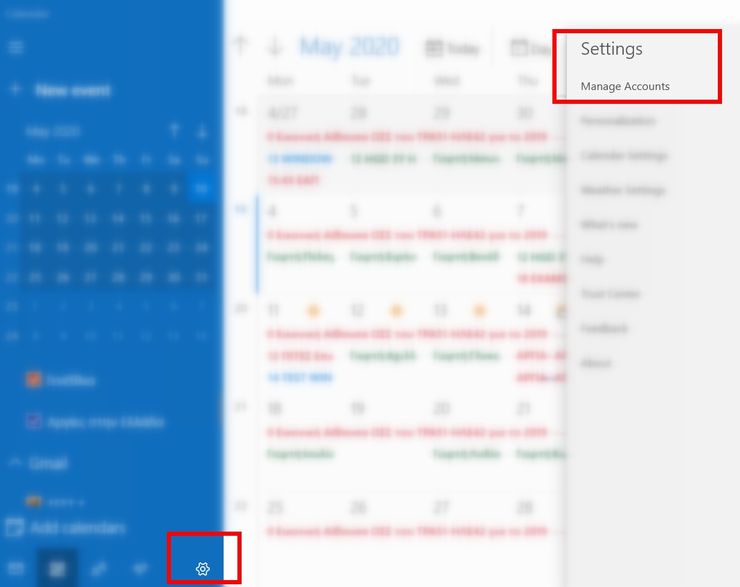 windows 10 google calendar app make like online