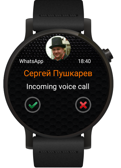 Do not receive Whatsapp incoming calls on Fossil Q Explorist smartwatch -  Wear OS by Google Community