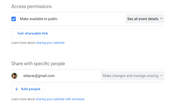 No option to share my google calendar? Google Calendar Community No option to share my google calendar? Google Calendar Community