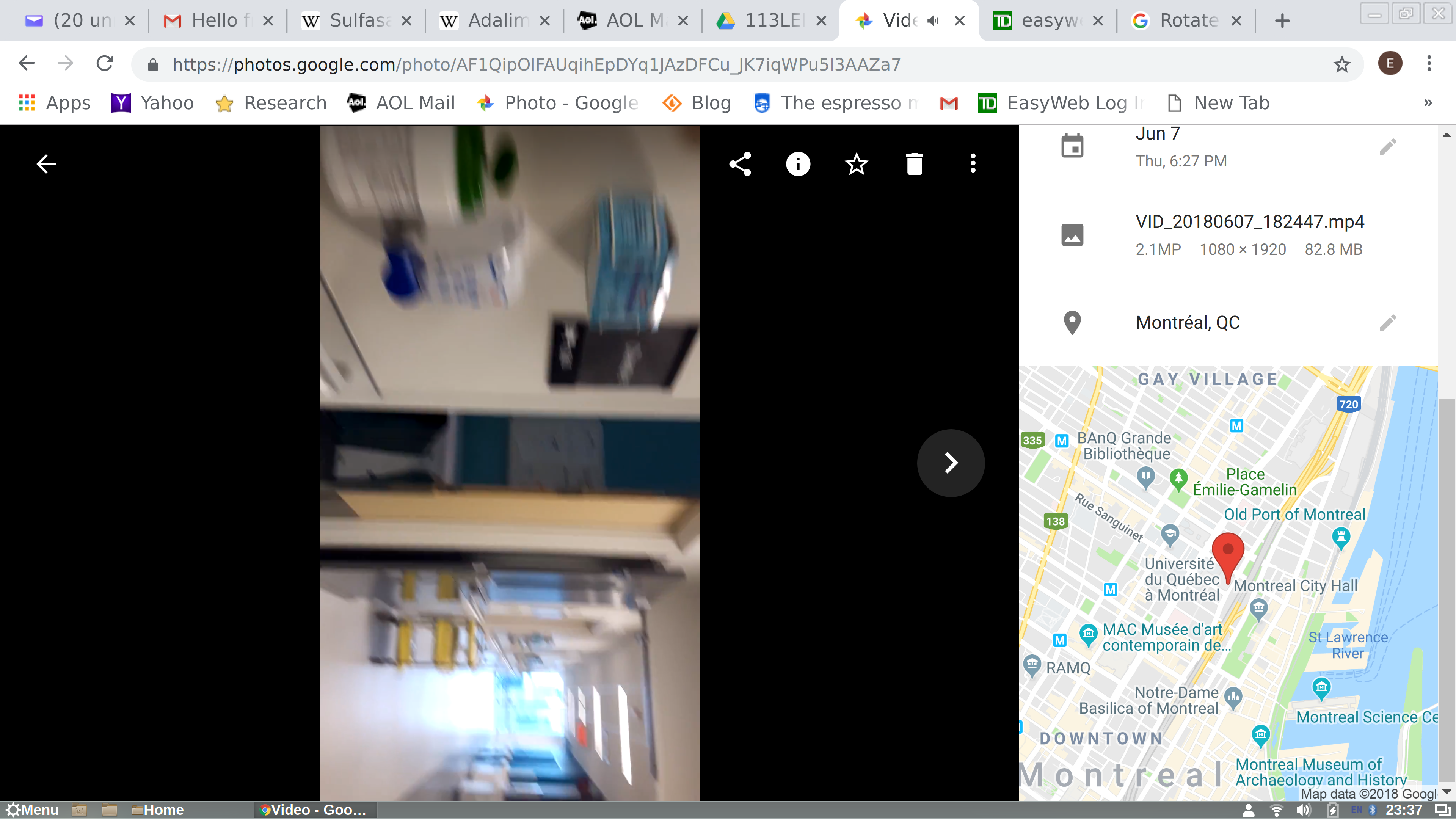 rotate photos in google drive