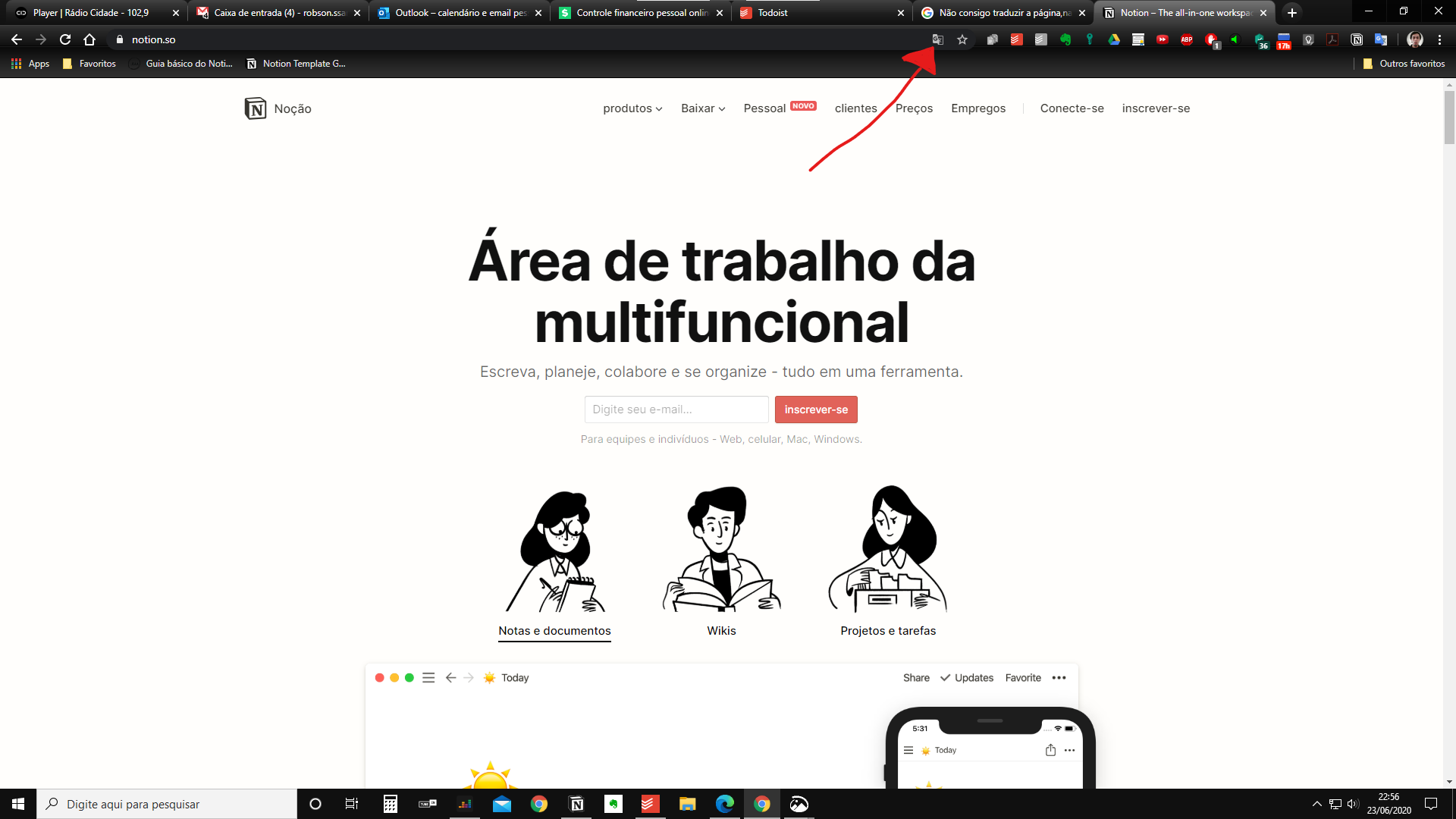 Versão traduzida do texto nao aparece no google tadutor - Comunidade Google  Chrome