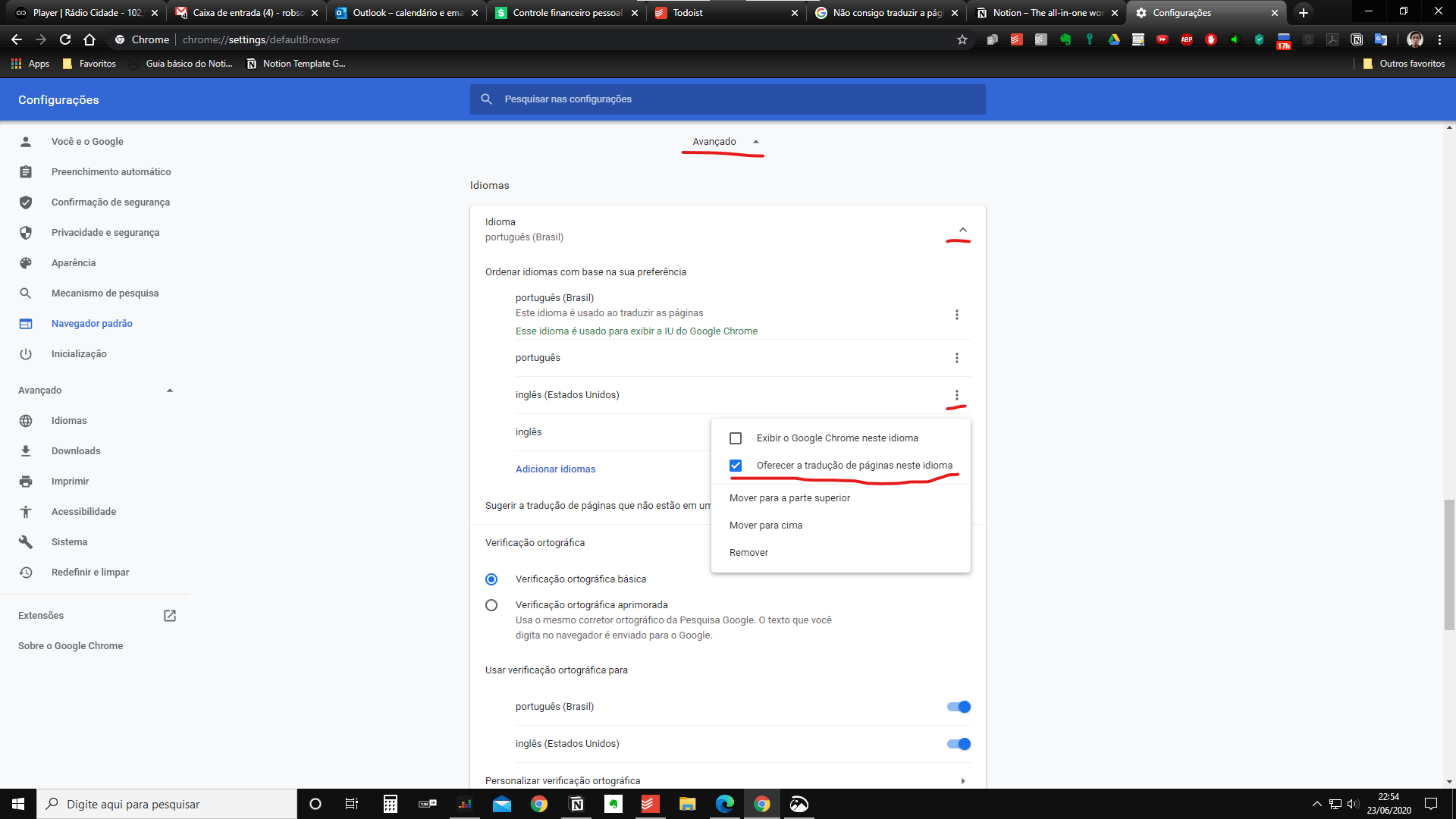 COMO ALTERAR O IDIOMA DO NAVEGADOR GOOGLE CHROME 