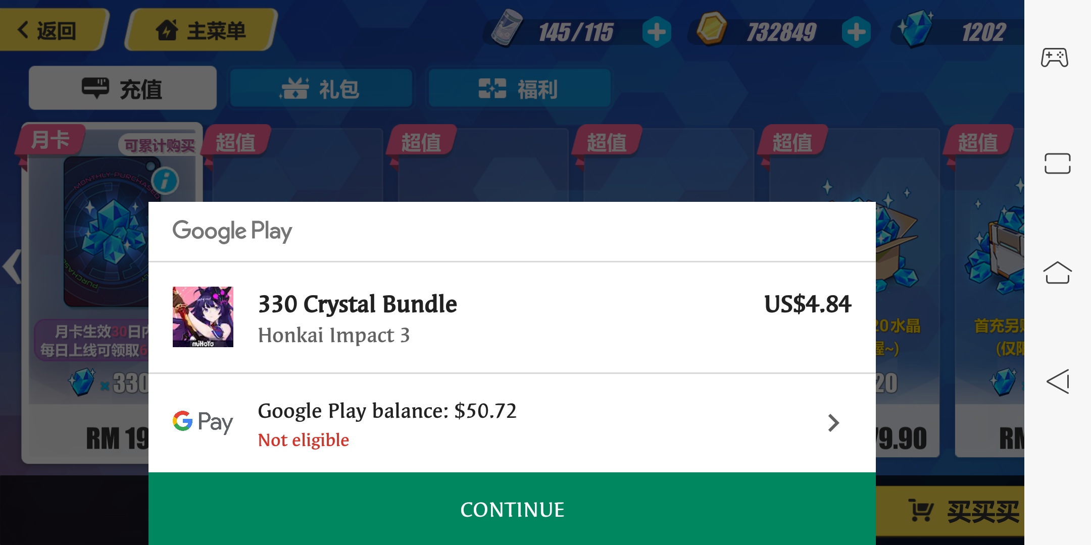 Why My Google Play Account Balance Is Eligible Now While I Can Use My Credit Card Google Play Community