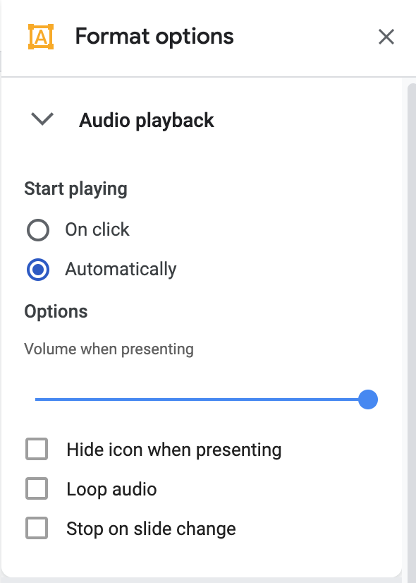 How Do I Play Music In The Background Of My Google Slide Google Docs