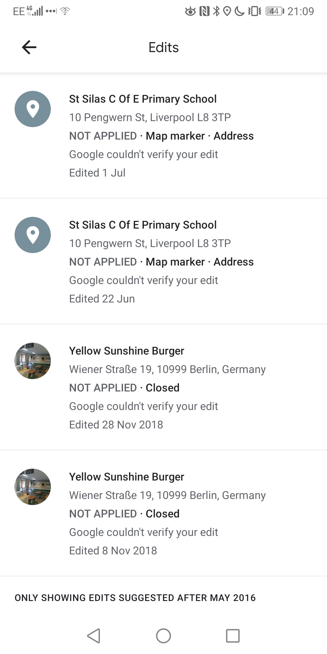 My Home Address Cannot Be Added - Message 56785259 12561753632887571882 
