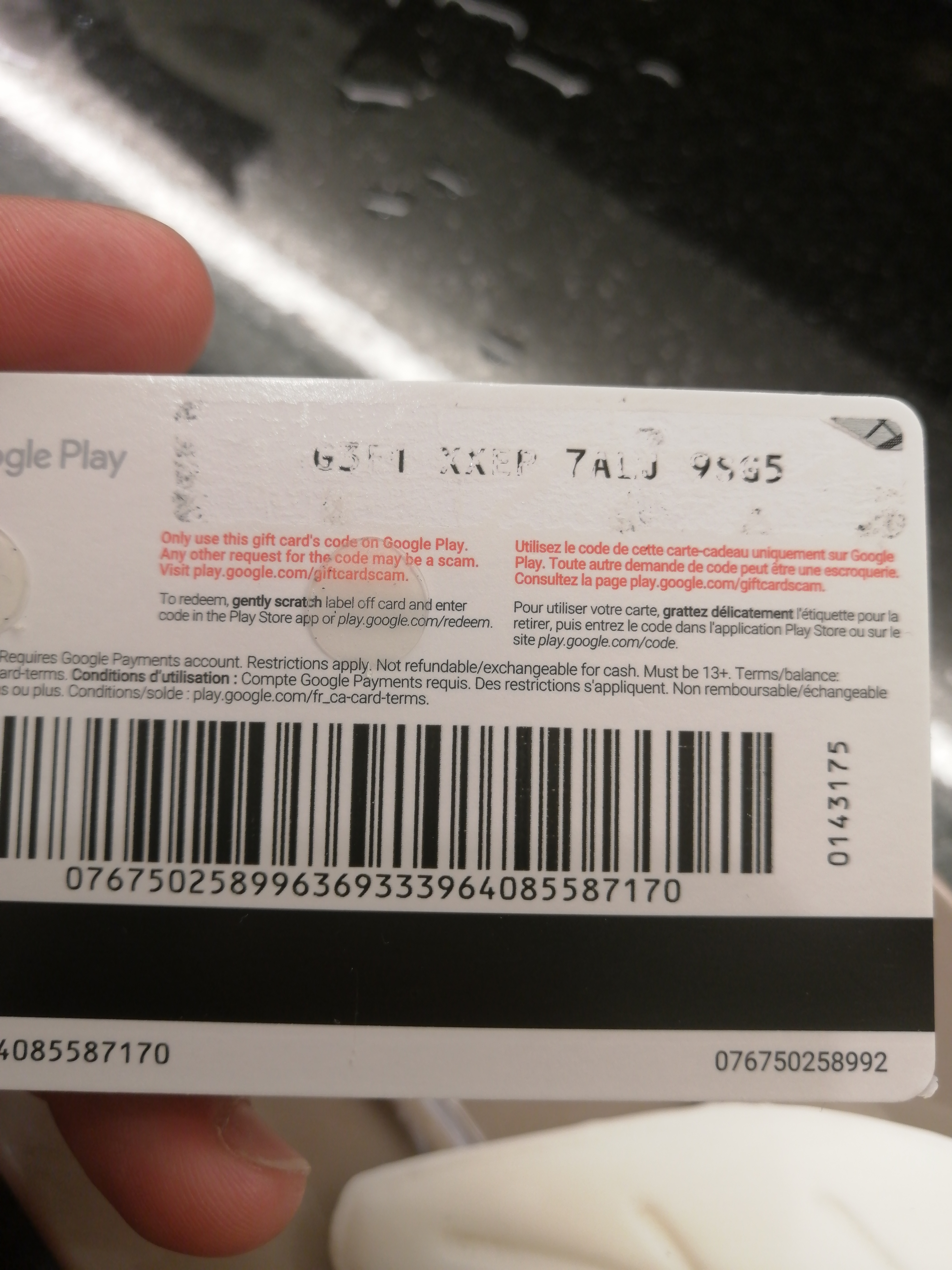 My Gift Card Number Is Un Readable Google Play Community - does roblox use google play cards