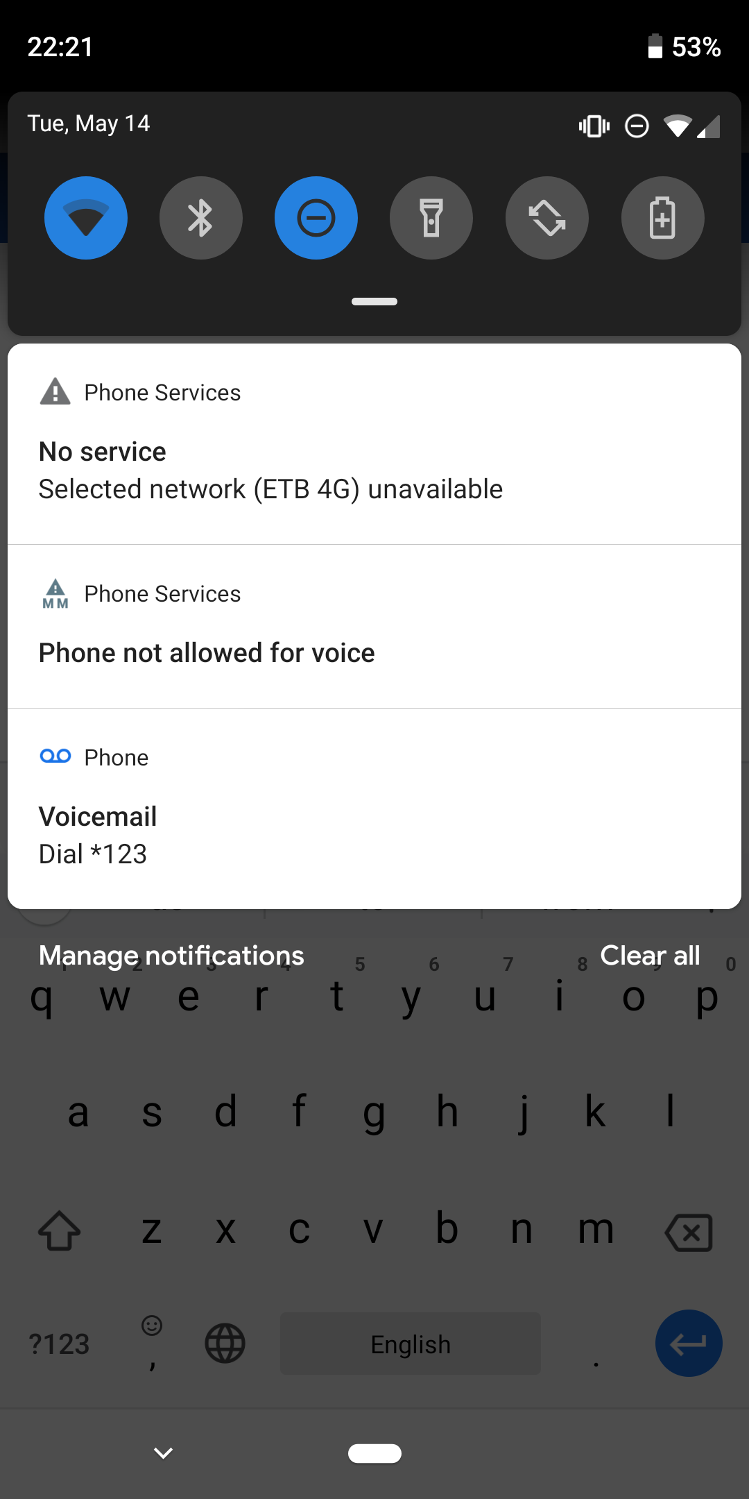 phone not allowed for voice&quot; notification - Google Pixel Community