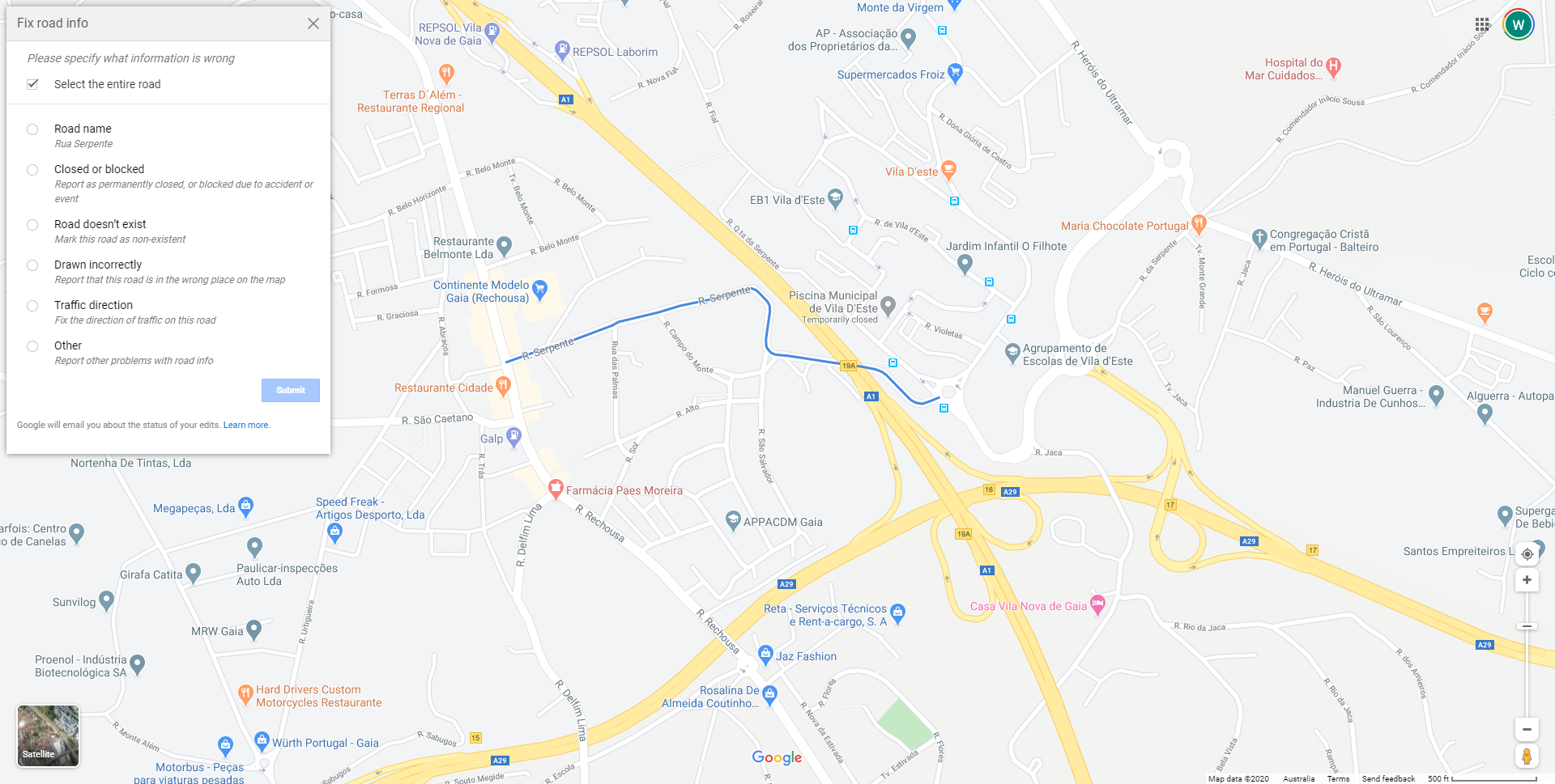 Maps is showing two results for my address prediction. One of them is  wrong. How can I change it? - Google Maps Community