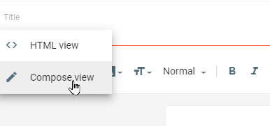 How can I edit as HTML in the new Blogger interface? - Blogger Community