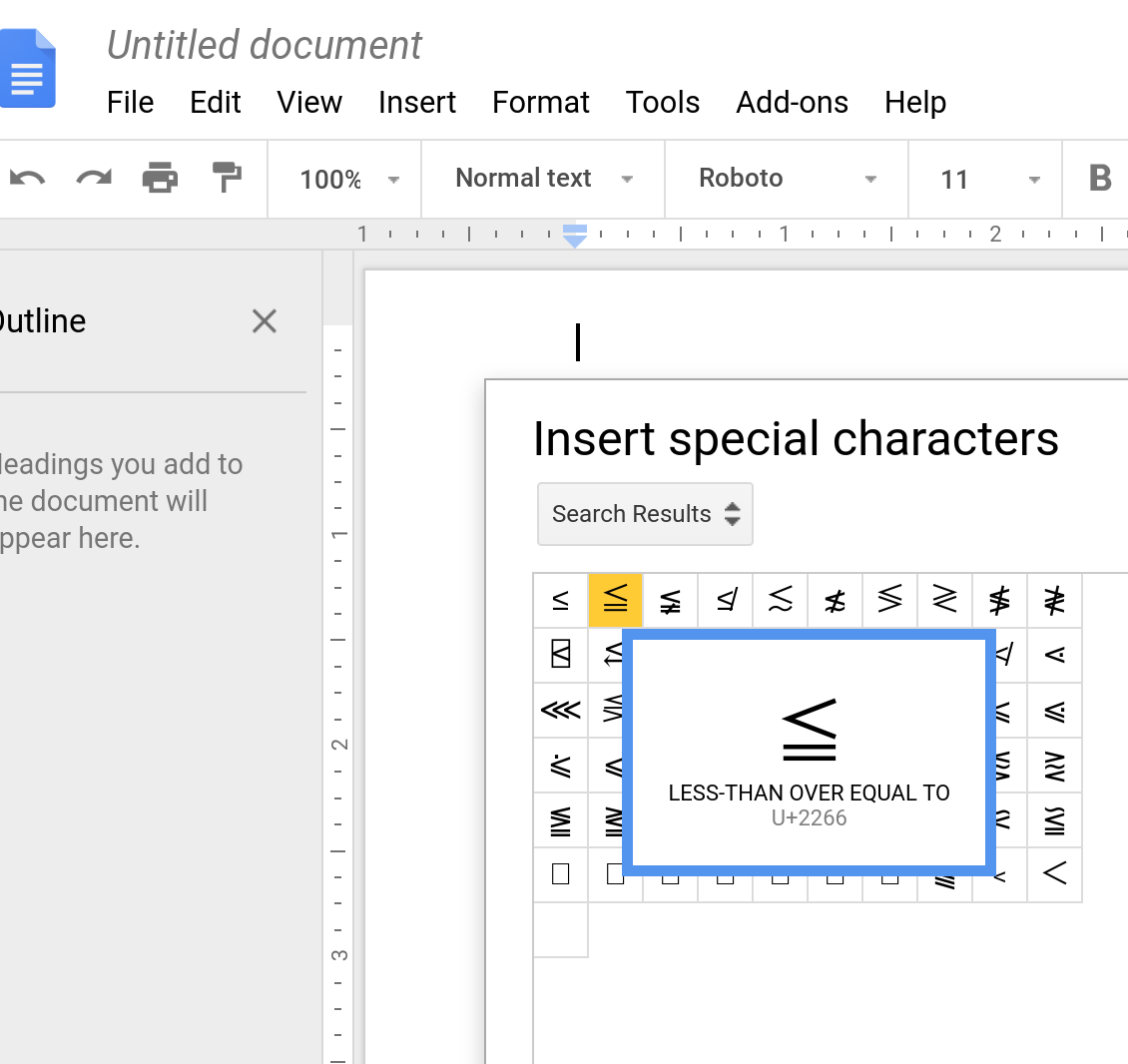 less than or equal to sign excel