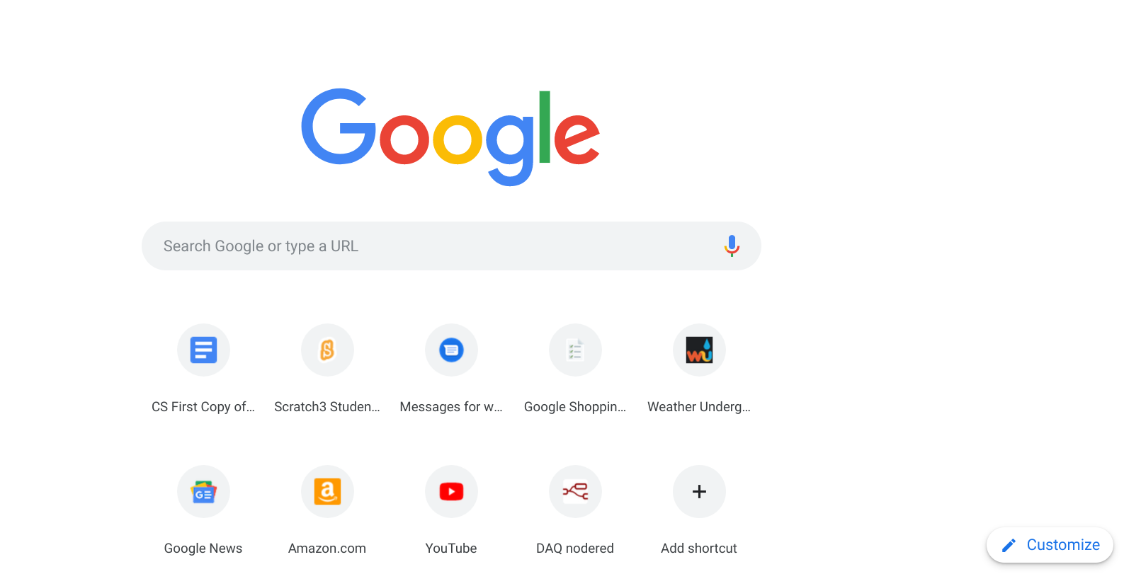 google chrome icon missing