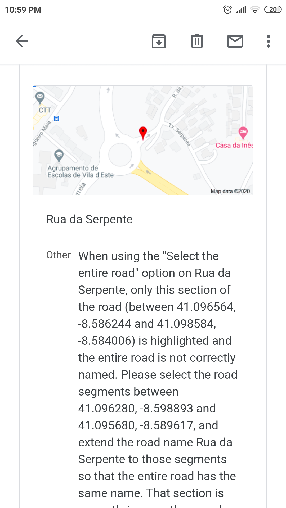 Maps is showing two results for my address prediction. One of them is  wrong. How can I change it? - Google Maps Community