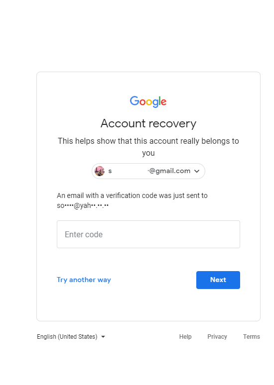 Verification Code Not Being Sent Gmail Help