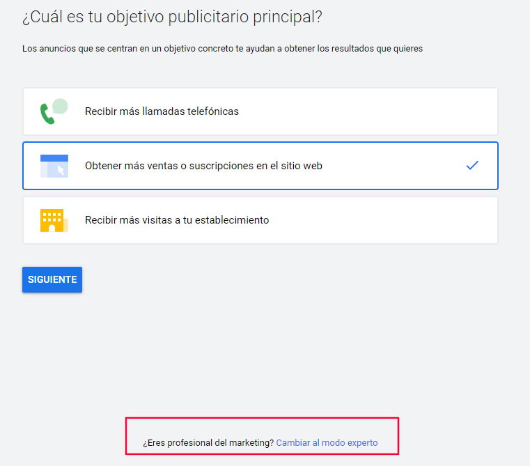 experto en adwords