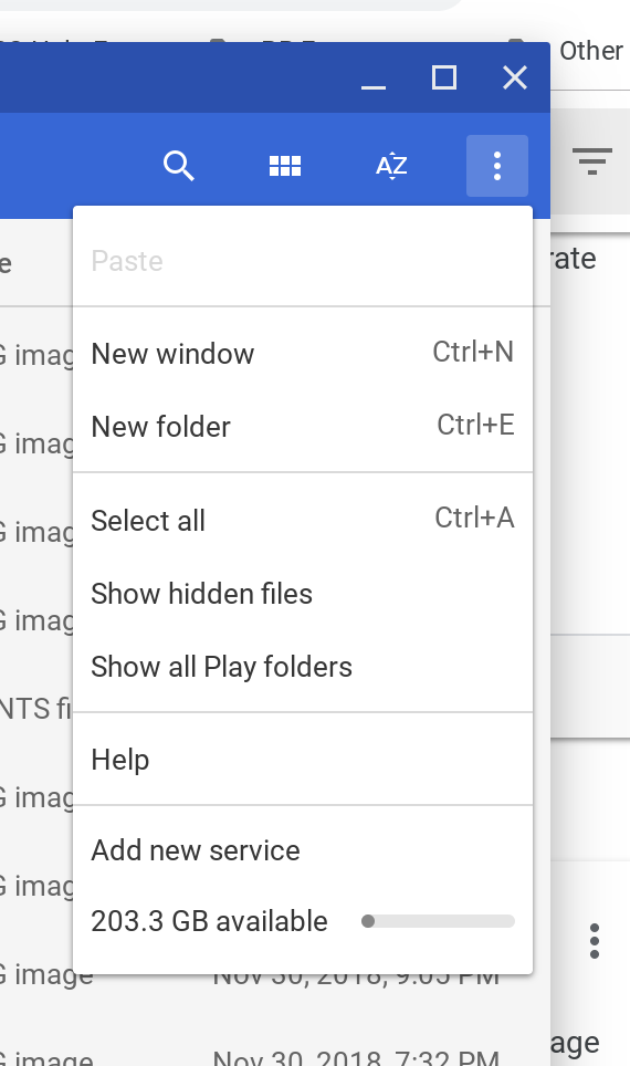 How Would I Go About Creating A New Folder To Organise My Images In My Files Application 