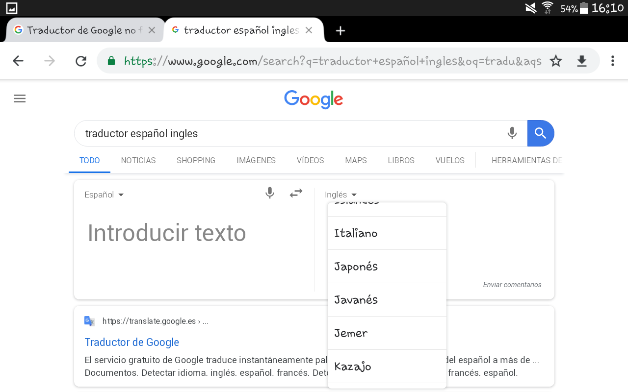 Cómo utilizar el Traductor de Google sin