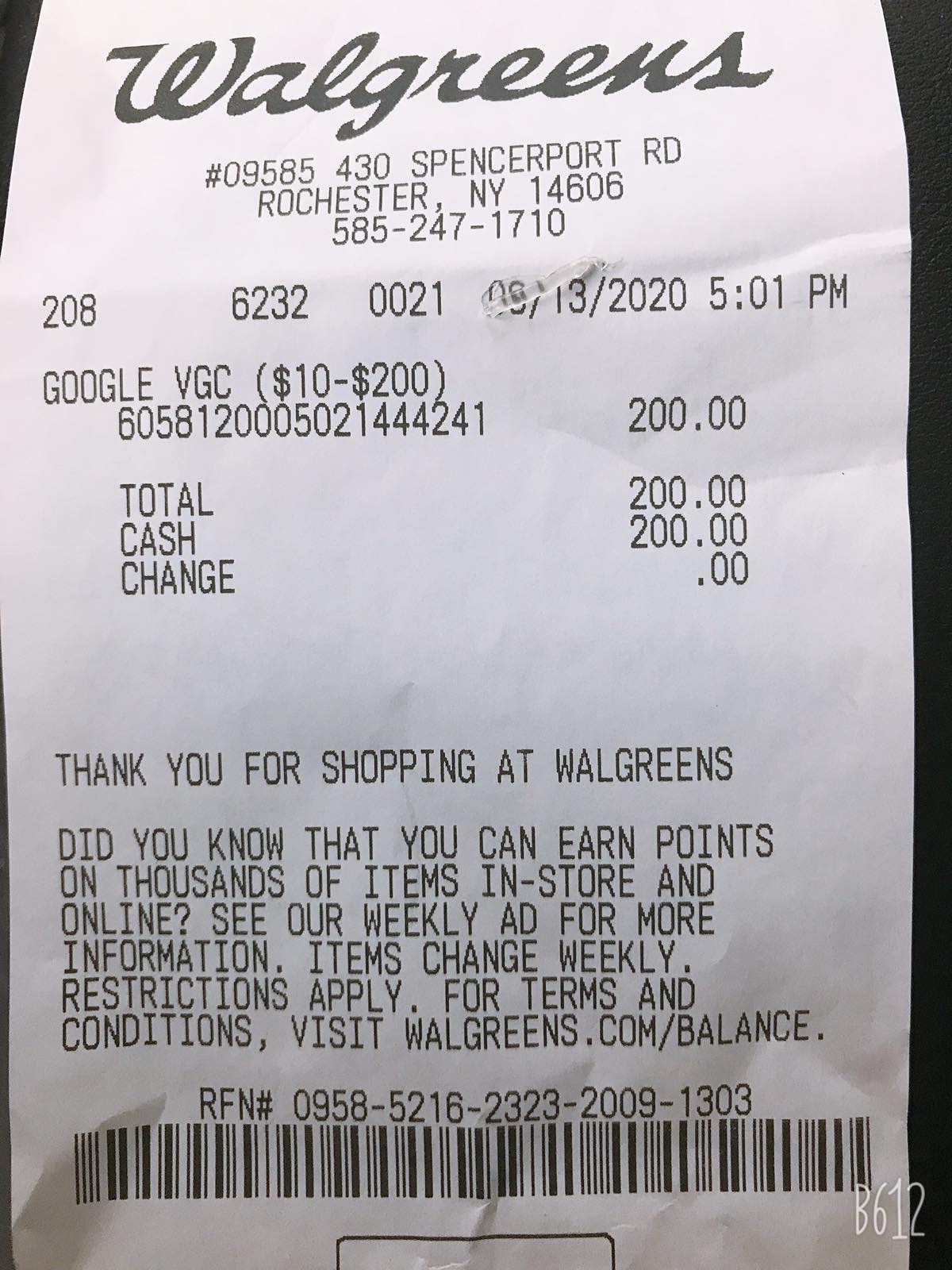 Hello, please i want you to help me check the date and time my google play  card is used - Google Play Community