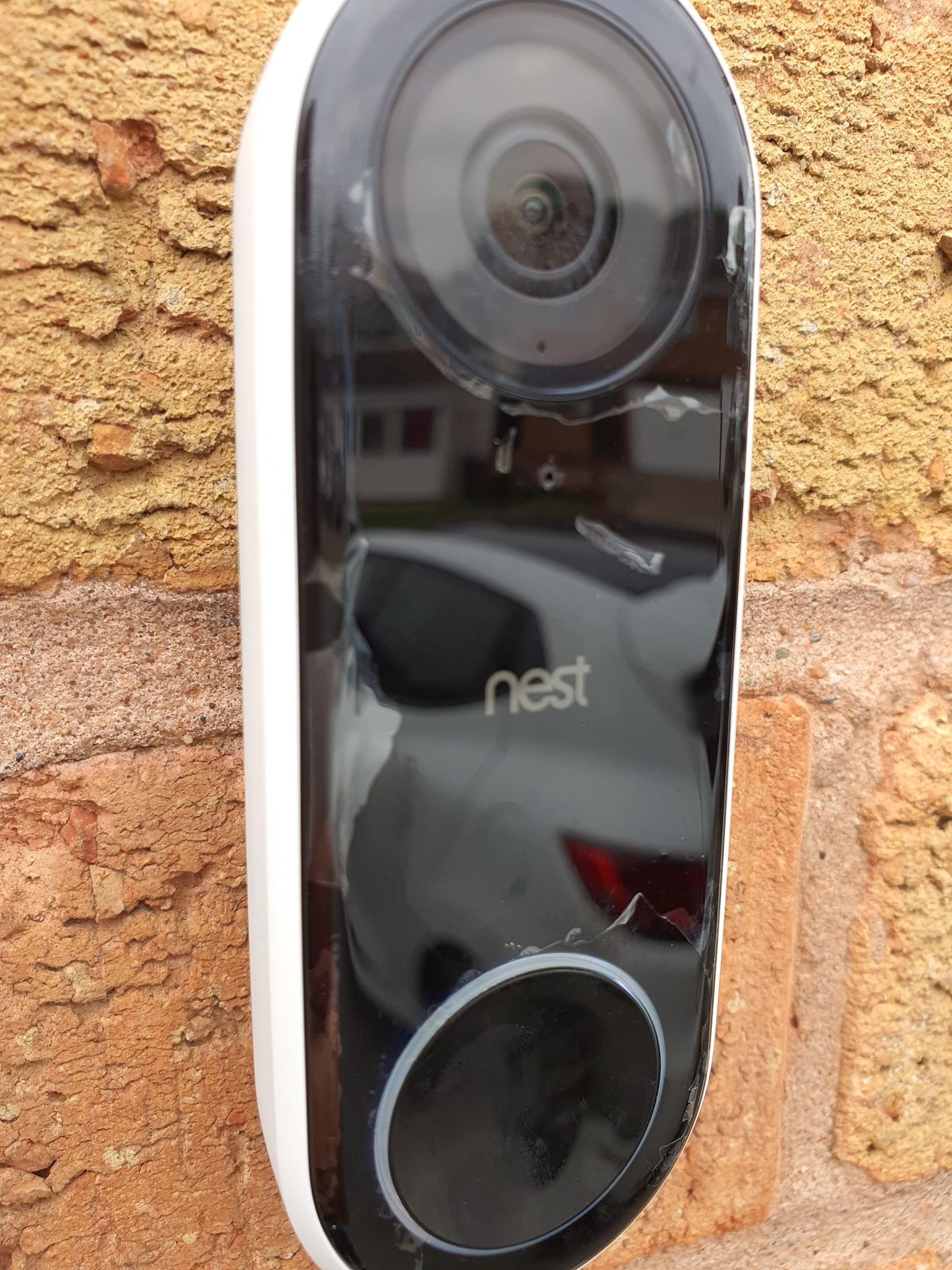 nest doorbell peephole