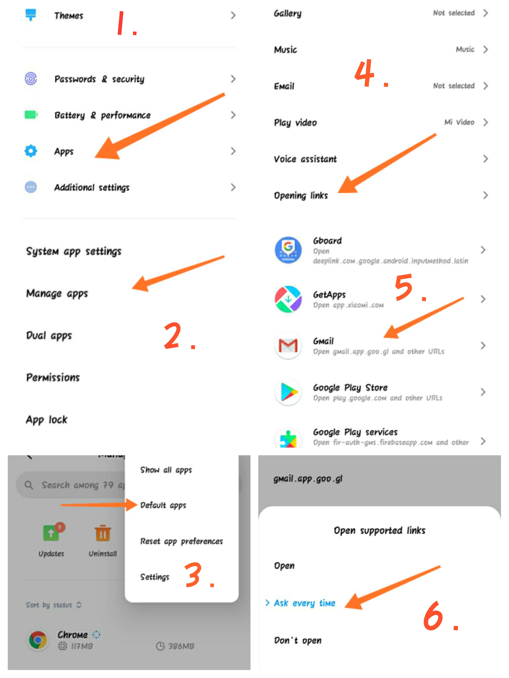 How do I change the default app for meet from gmail to Google Meet for