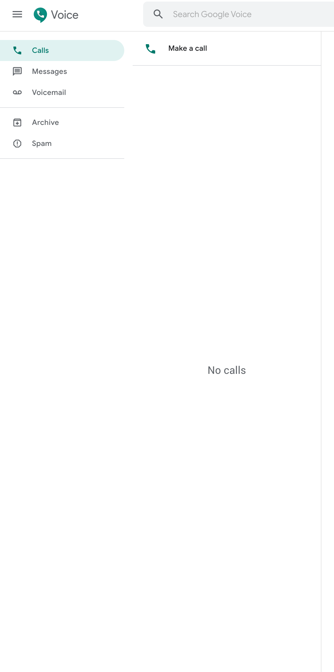 phone number not showing search display