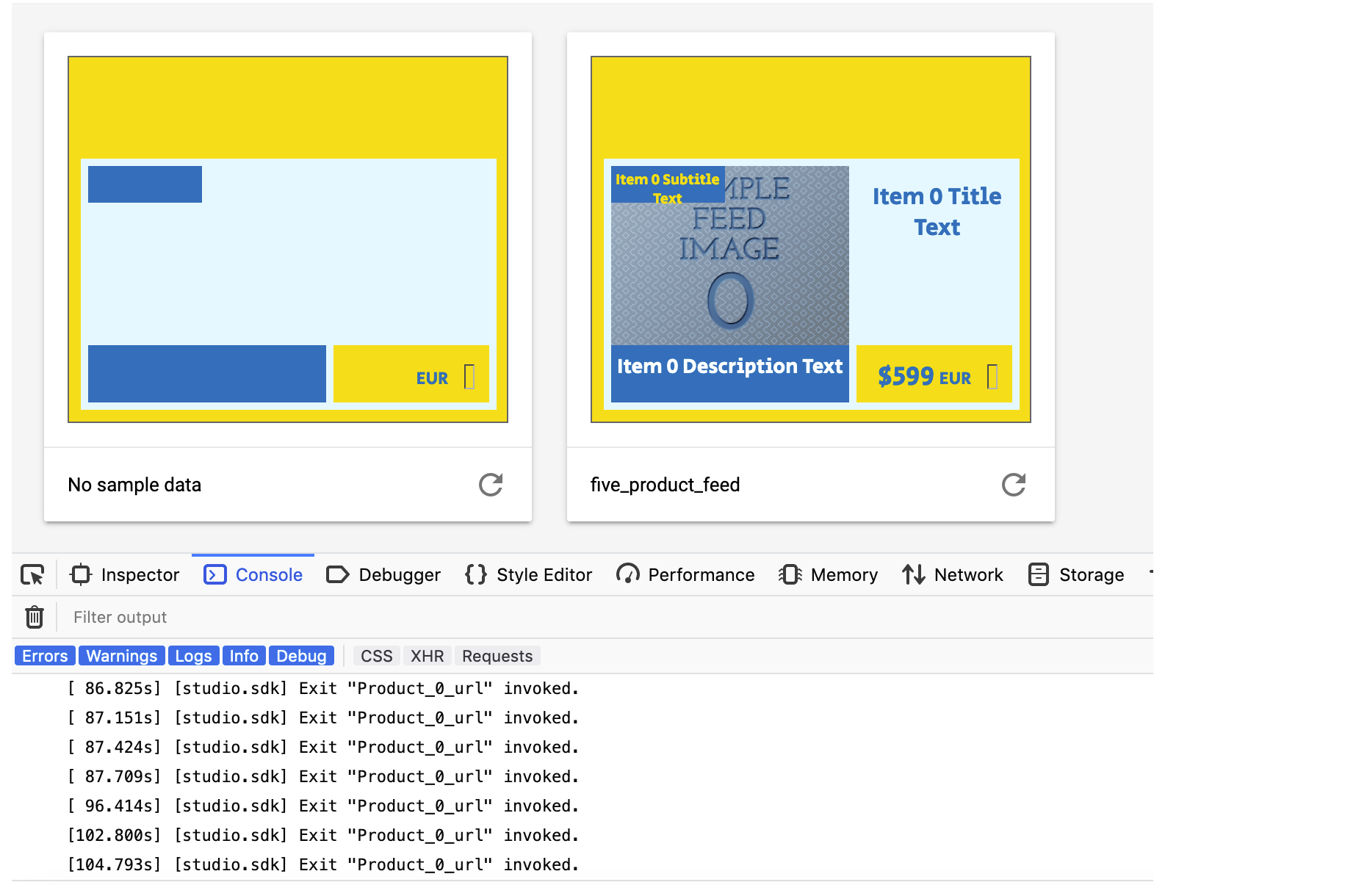 Gwd Dynamic Ad Firefox Click Issue Google Web Designer Help