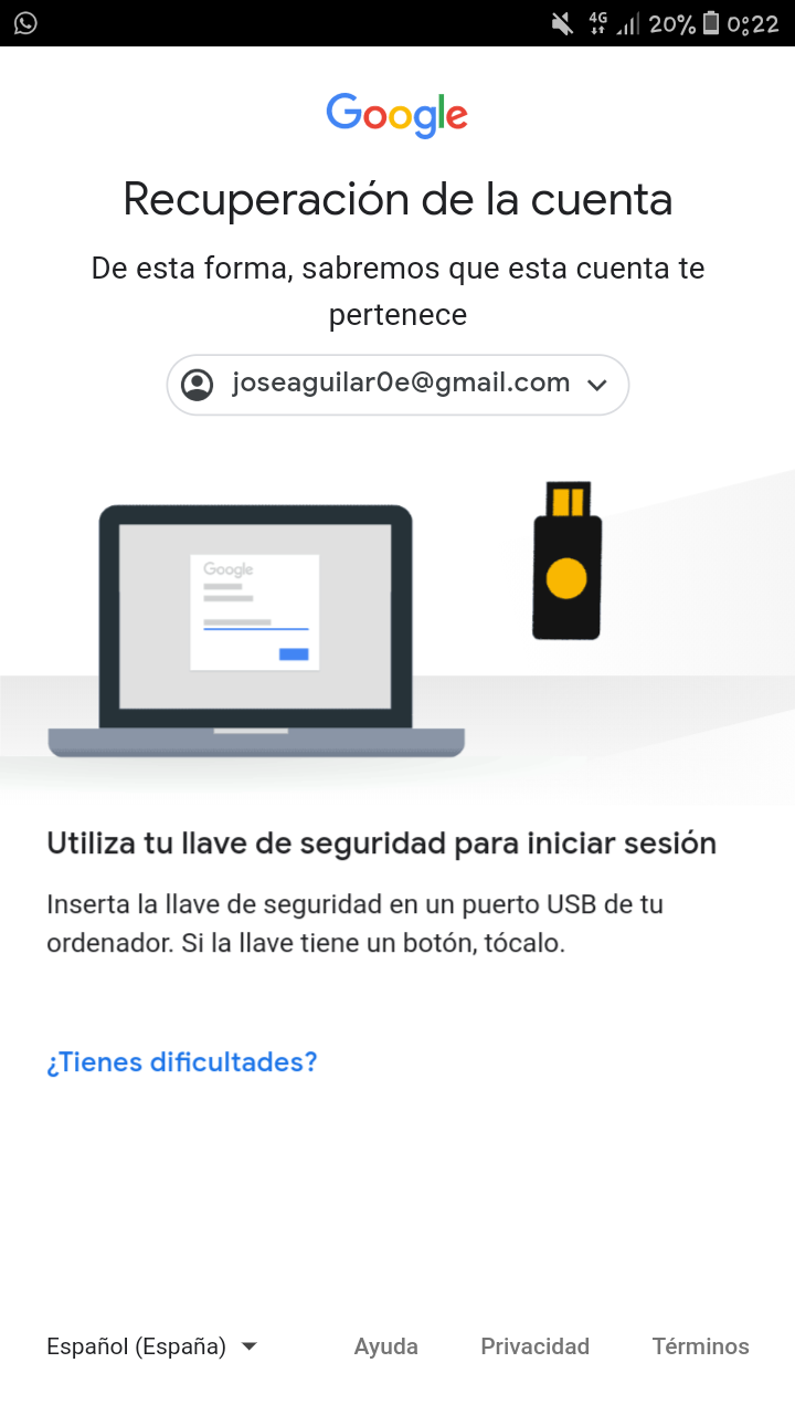 No Puedo Acceder A Mi Cuenta De Google