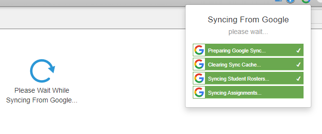 Anyone else have this Google Classroom link/sync issue