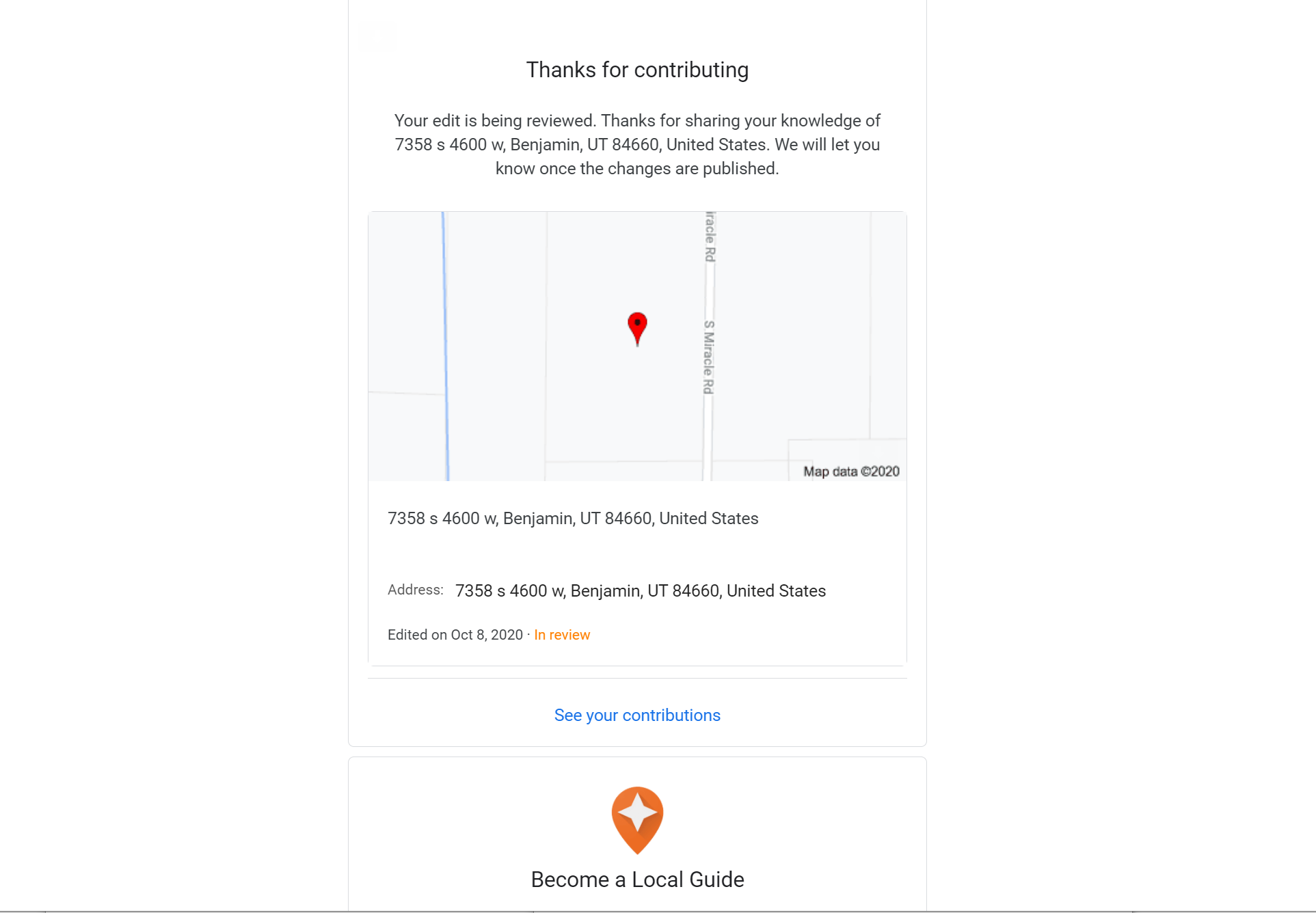 How to get new construction address approved Google Maps Community