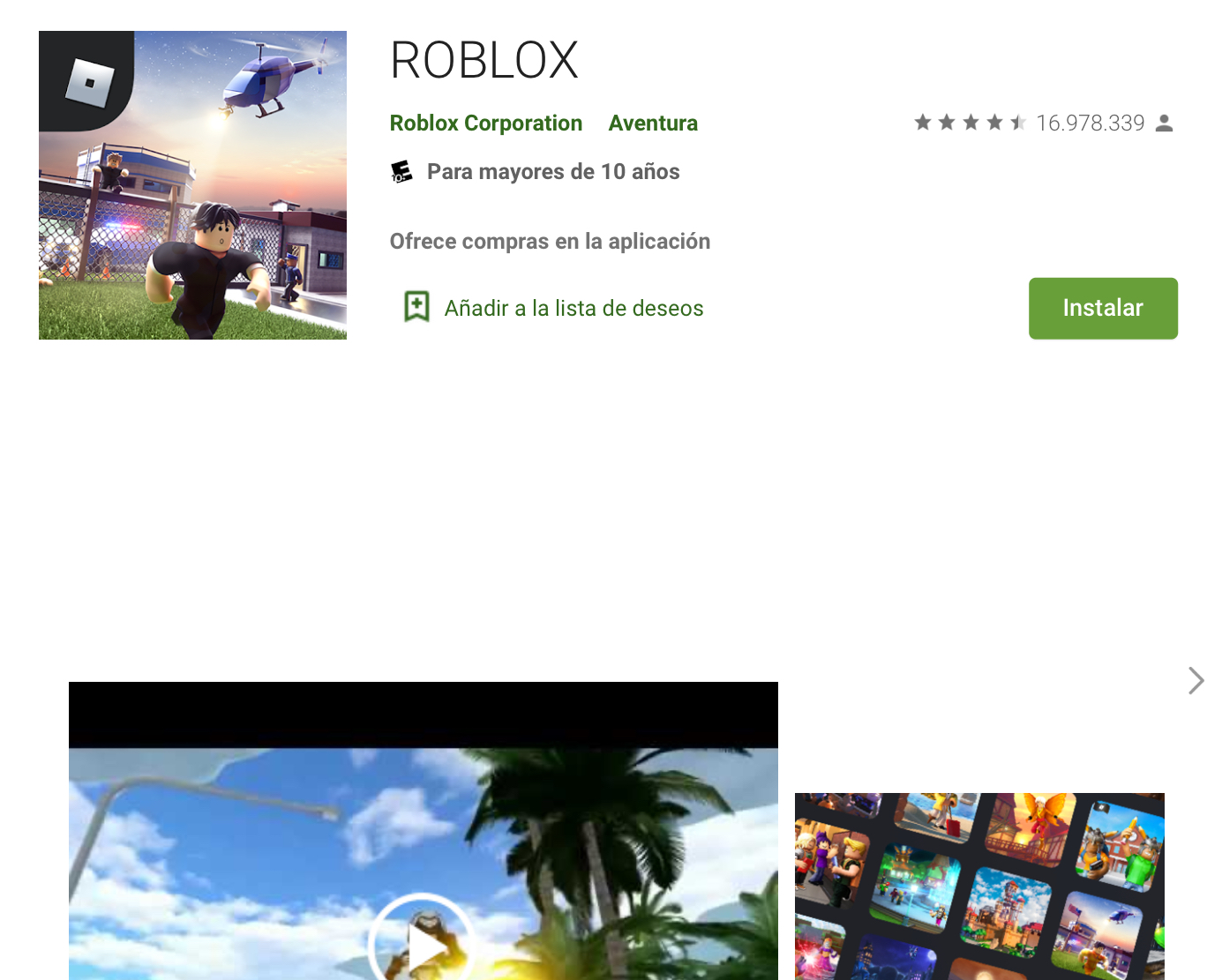 Google play - Roblox