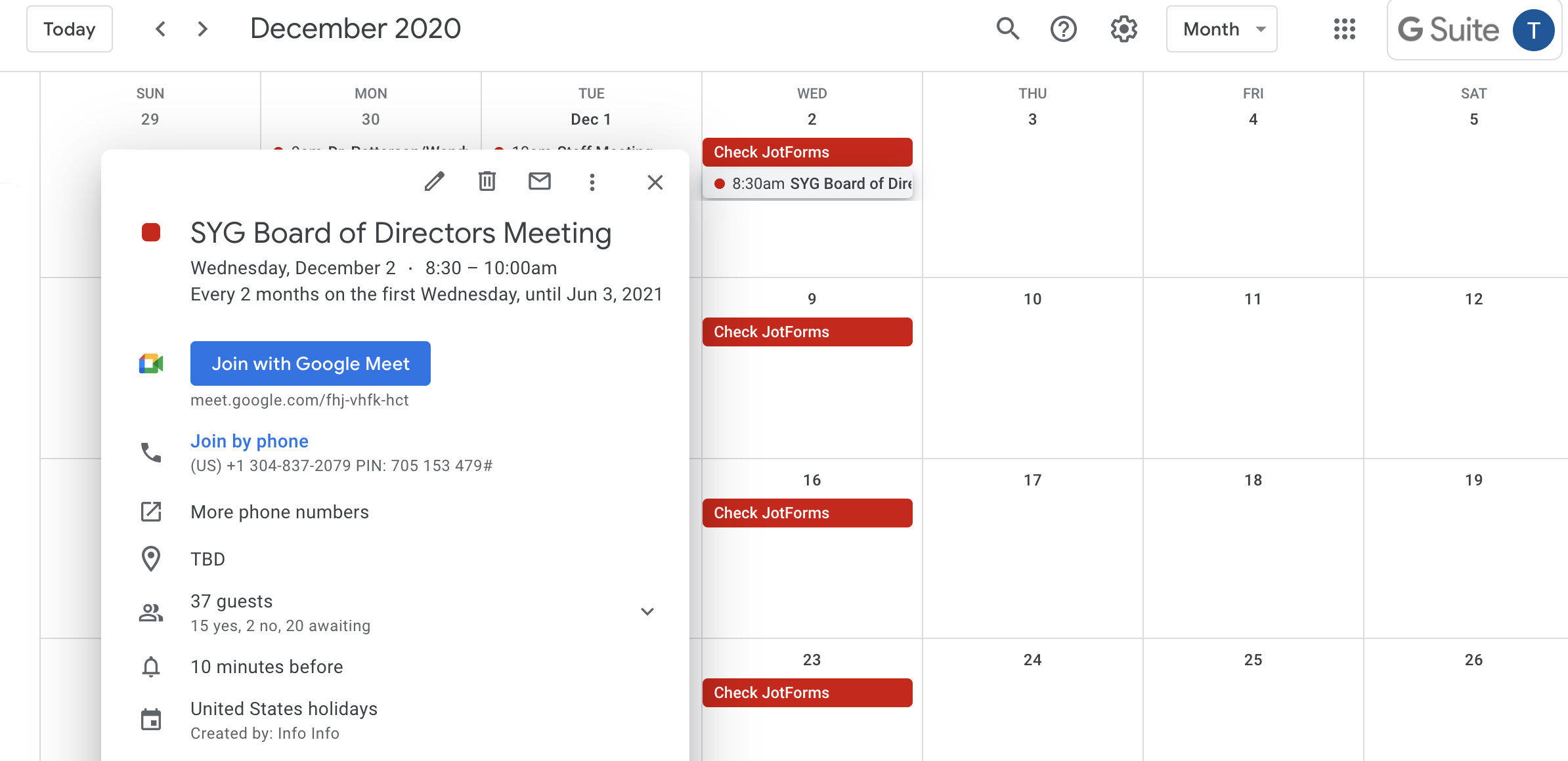 Why Are Calendar Events Not Showing Up On Calendar Created On