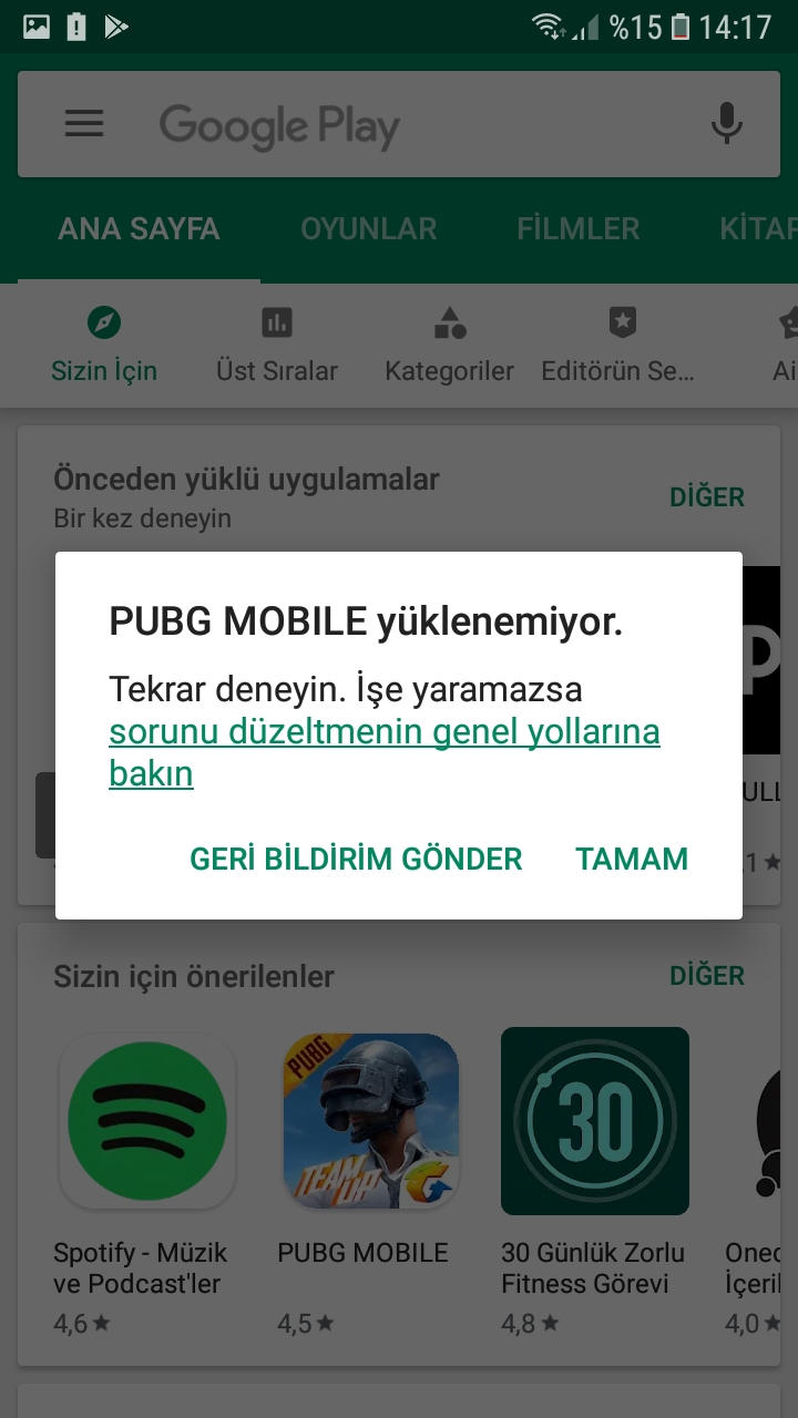 uygulama indiremiyorum google play toplulugu