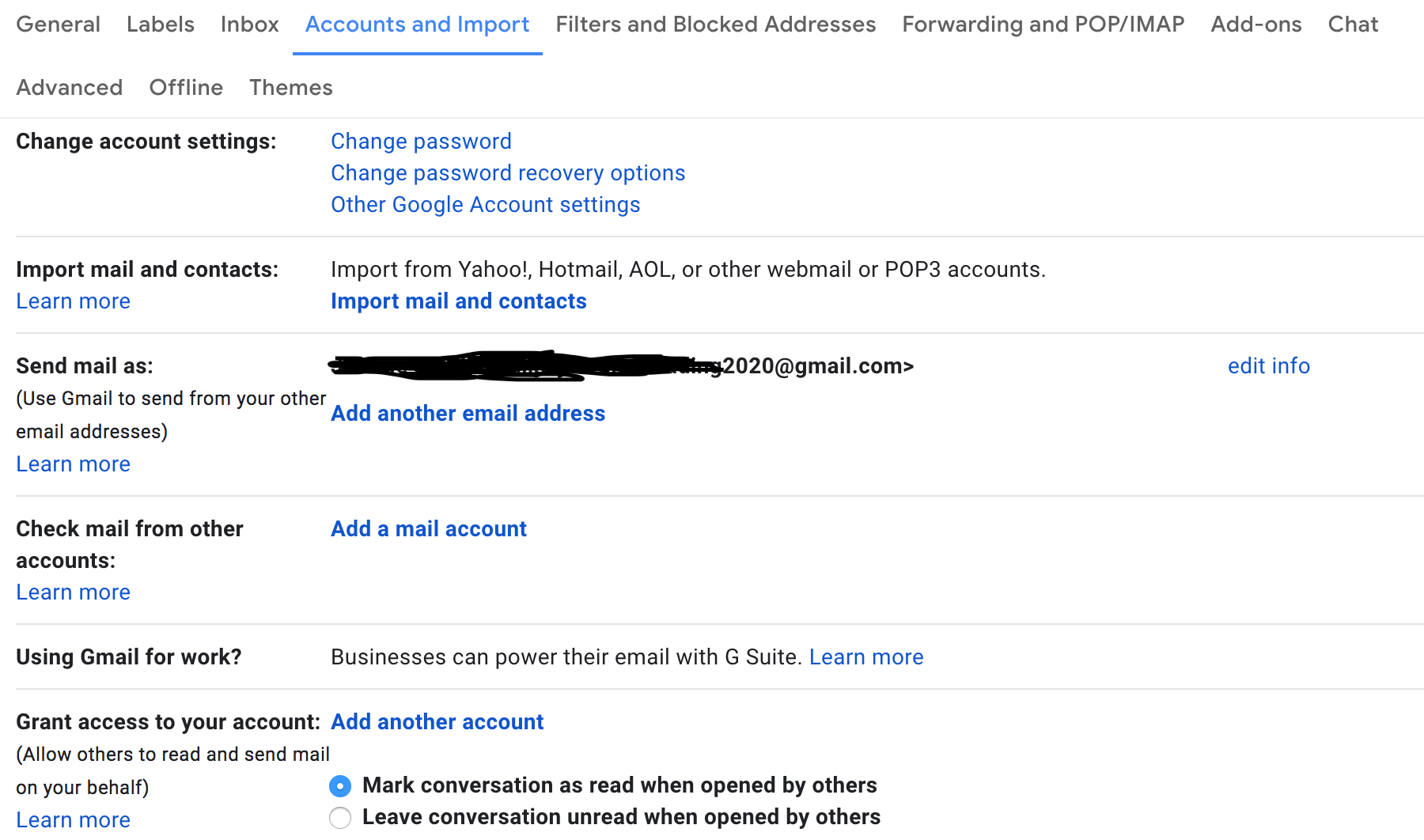 import hotmail email settings into gmail