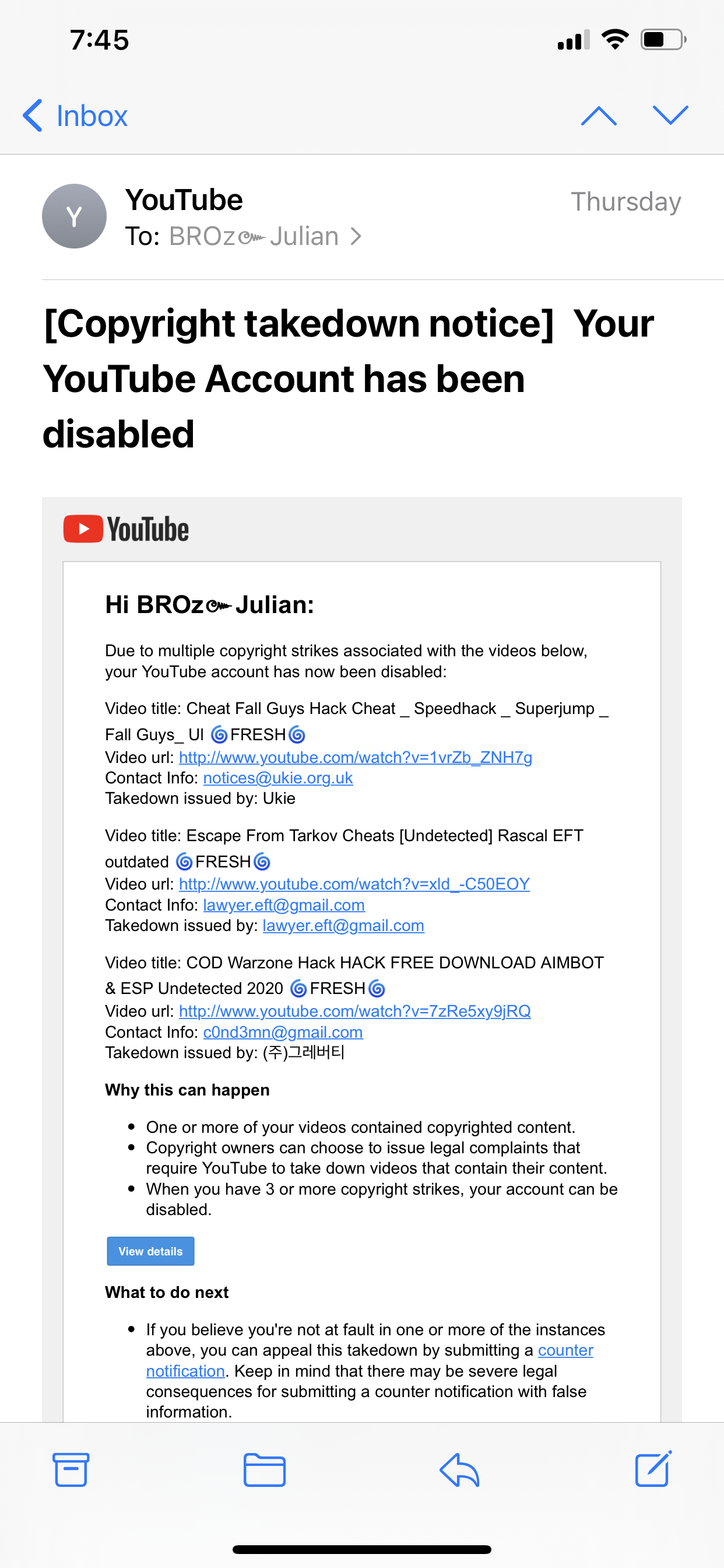 Someone Else Uploaded Videos In My Youtube Channel And Youtube Have Removed My Account Youtube Community Someone Else Uploaded Videos In My Youtube Channel And Youtube Have Removed My Account Youtube Community
