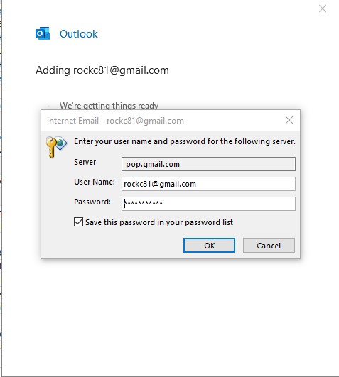 Access to Gmail via Outlook stopped working - Gmail Community