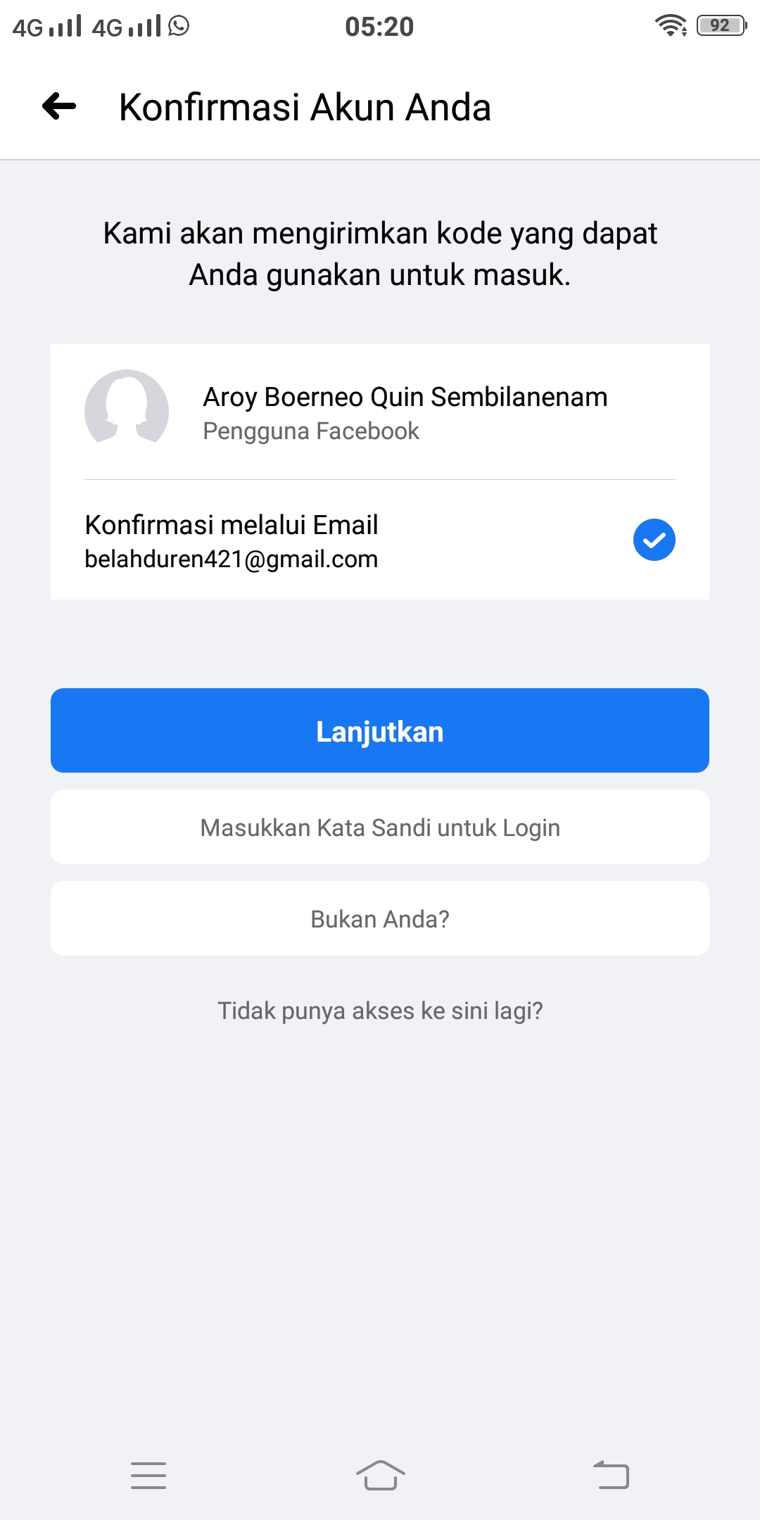 Cara Kembaliin Akun Saya Komunitas Akun Google