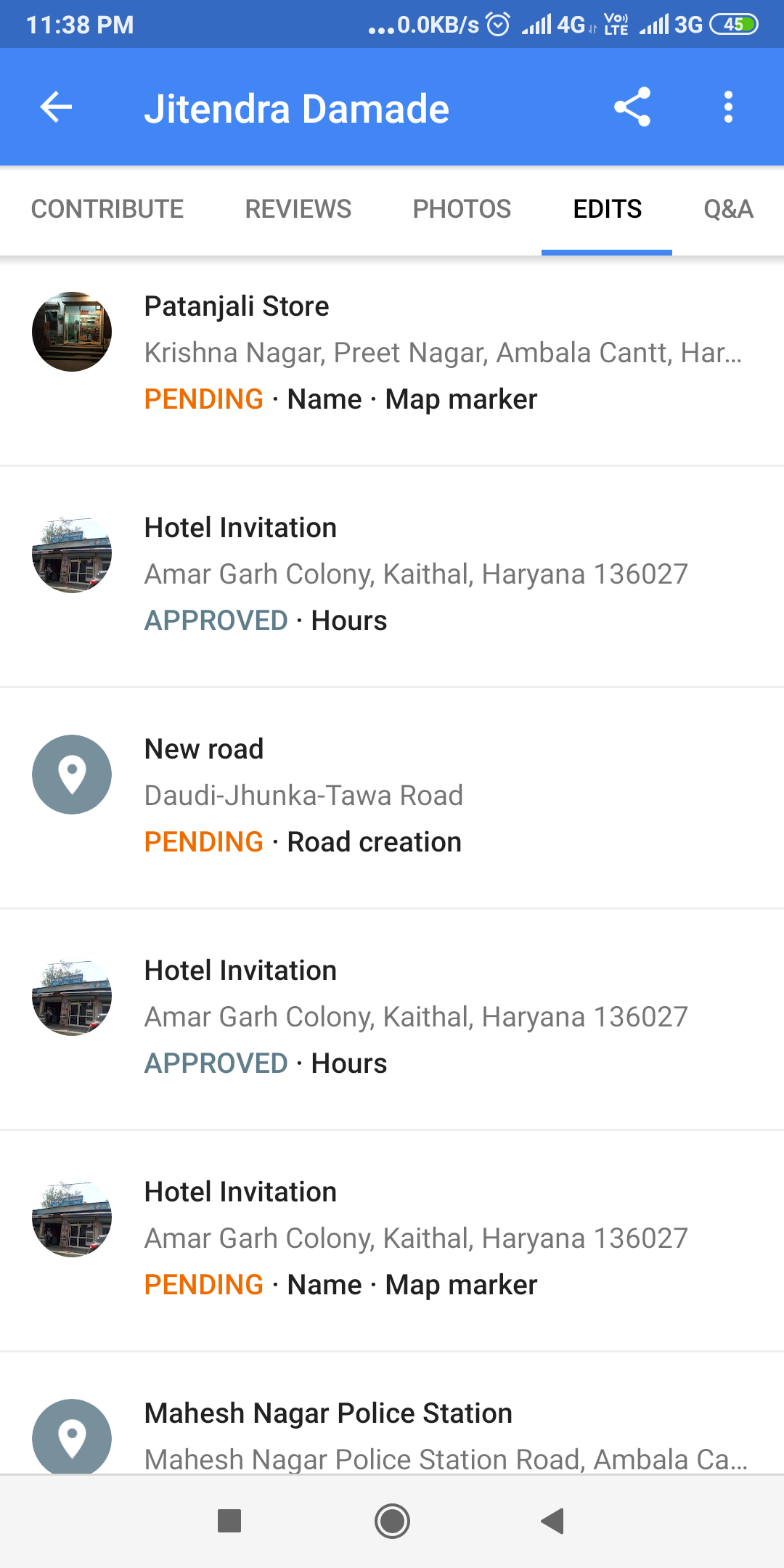 how to add my society name in google map