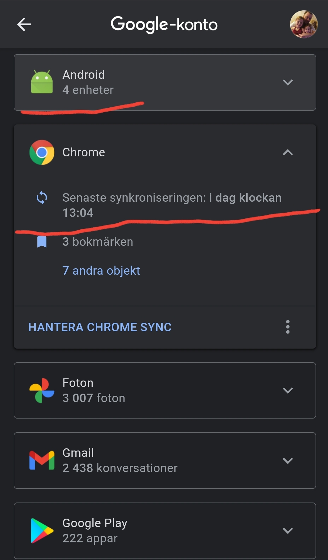 Kan jeg ha to telefoner med samme Google -konto?