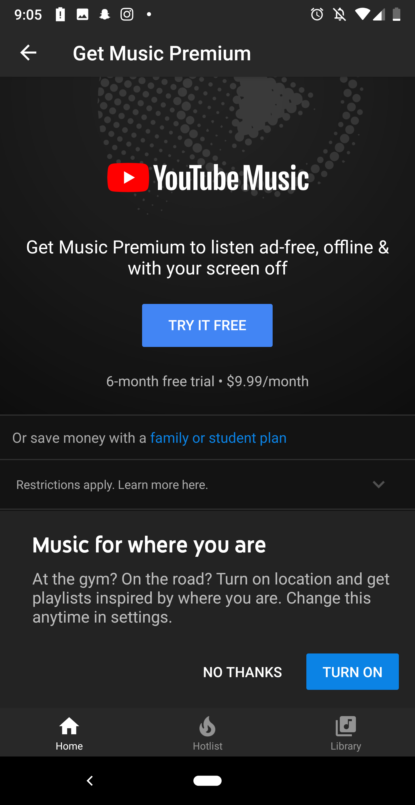 Get Music Premium 