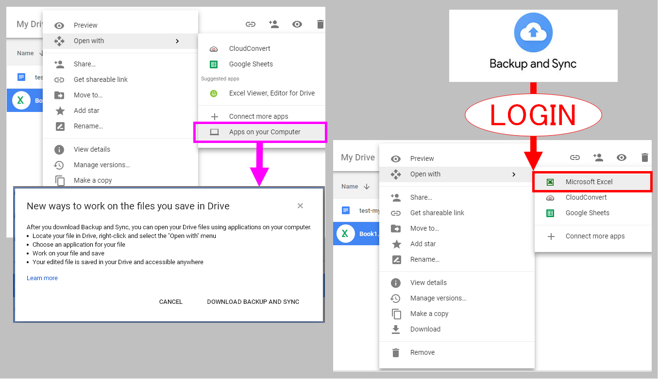 How to Access and Open files in Google Drive 