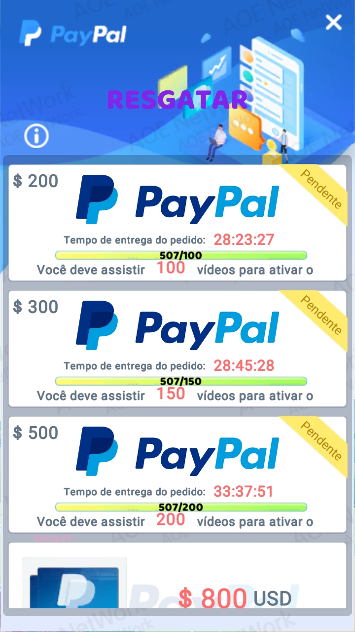 Jogo enganoso, pois joguei completei os 100 dólares e não consegui