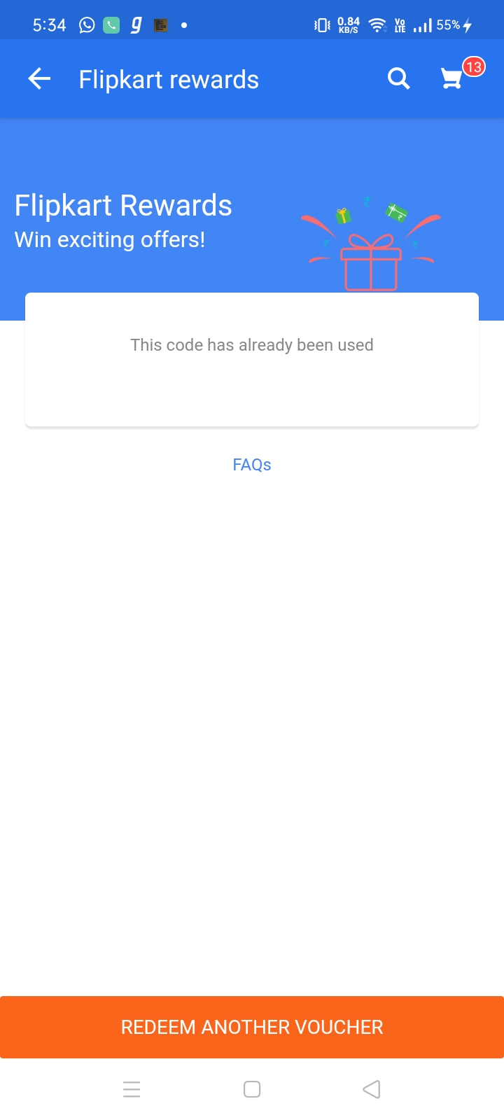 I won google home mini game but i am unable to redeem the voucher on  flipkart. - Google Assistant Community