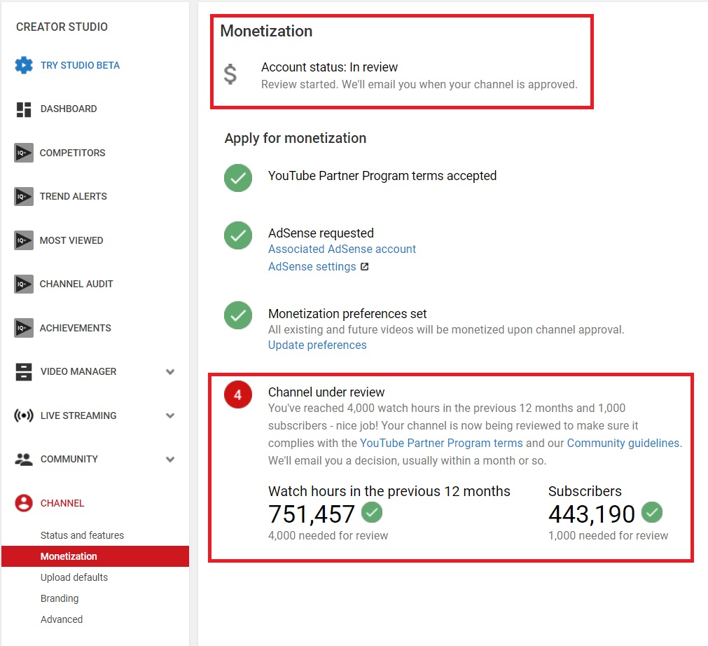 Why My Channel Is Still Demonetized Youtube Community
