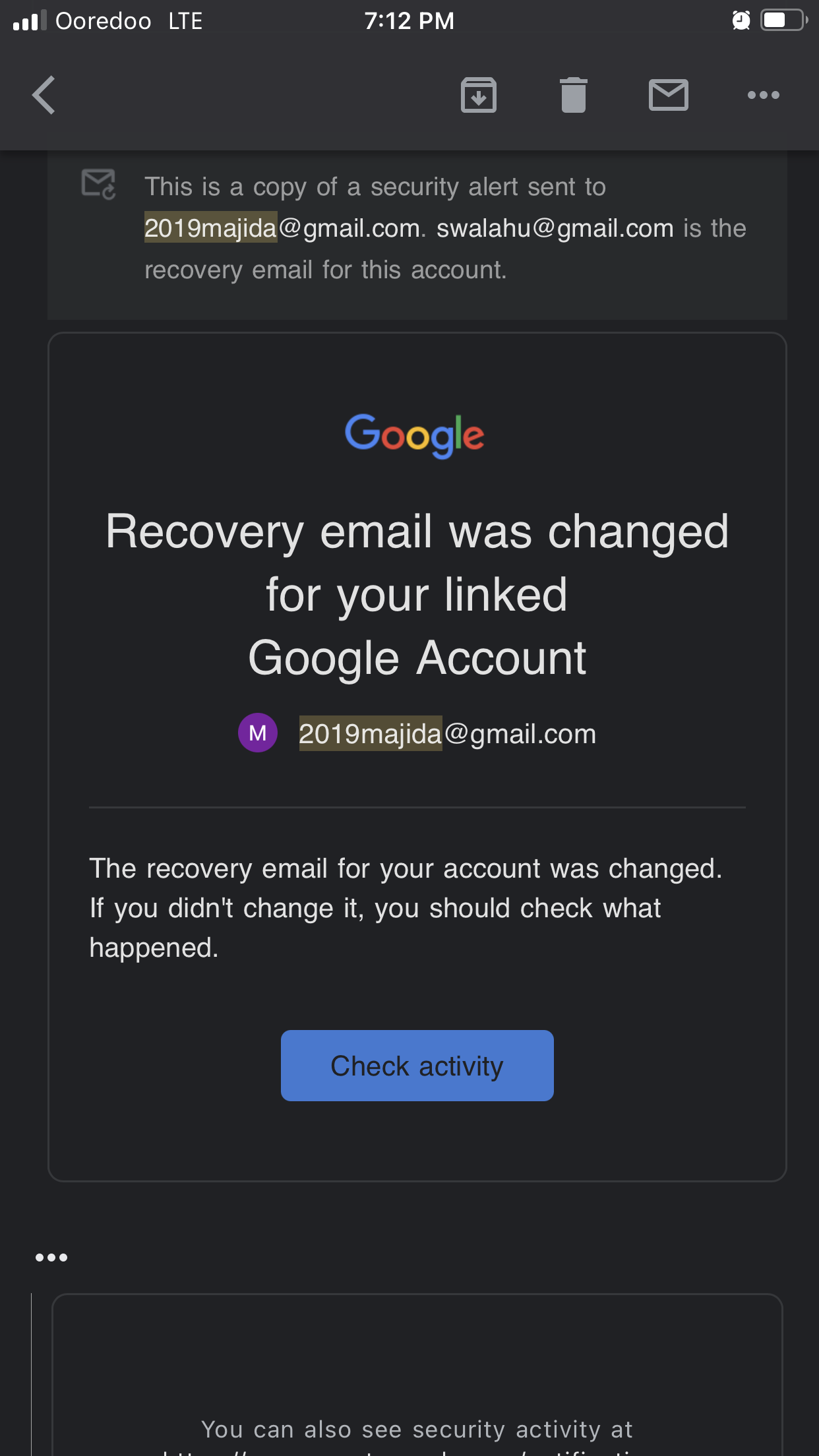 Some One Changed My Password And Recovery Email I Got The Recovery Notification But Cant Recover Wy Gmail Community Some One Changed My Password And Recovery Email I Got The Recovery Notification But Cant Recover Wy Gmail Community