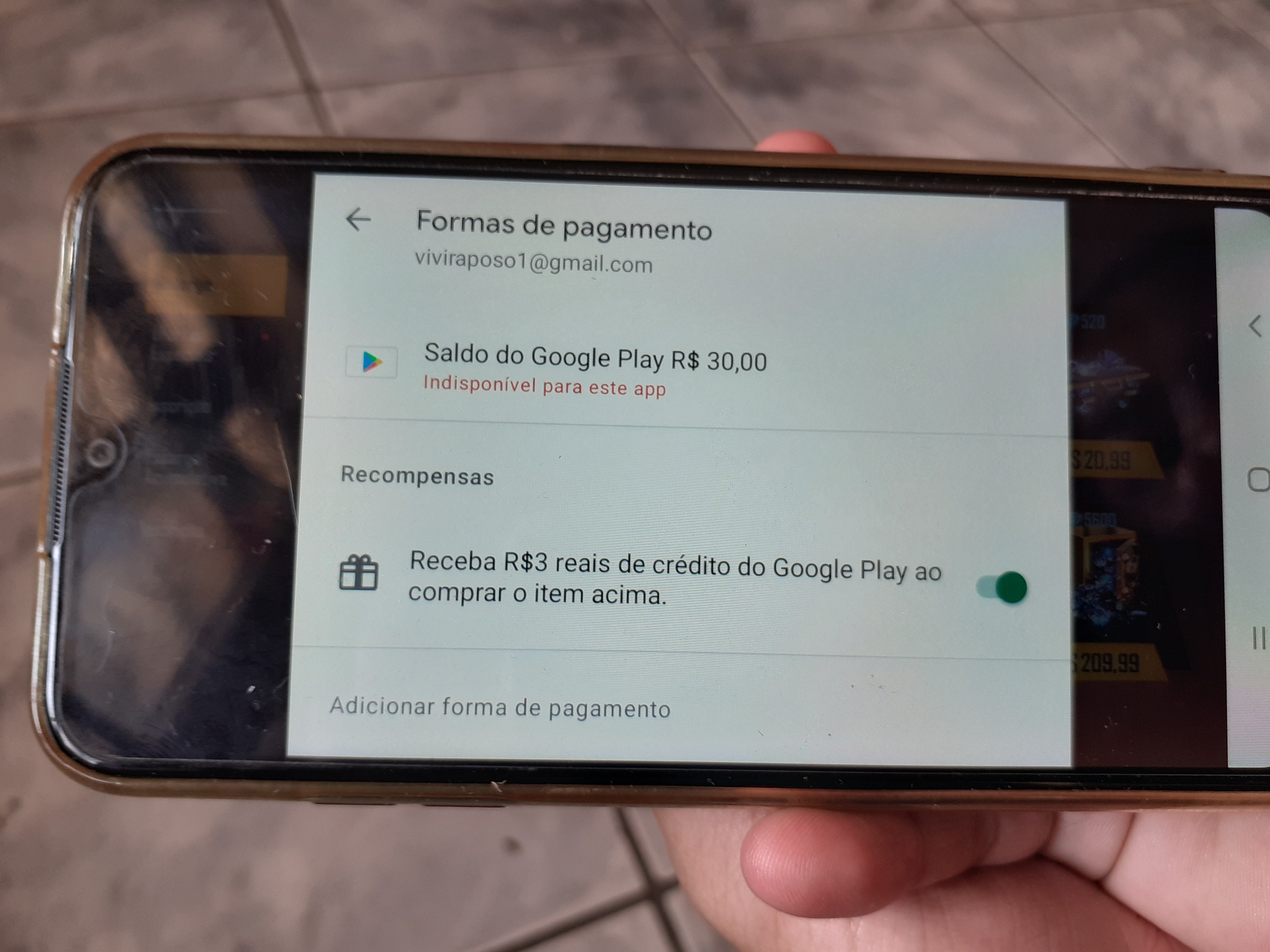 Indisponível para este app - Comunidade Google Play