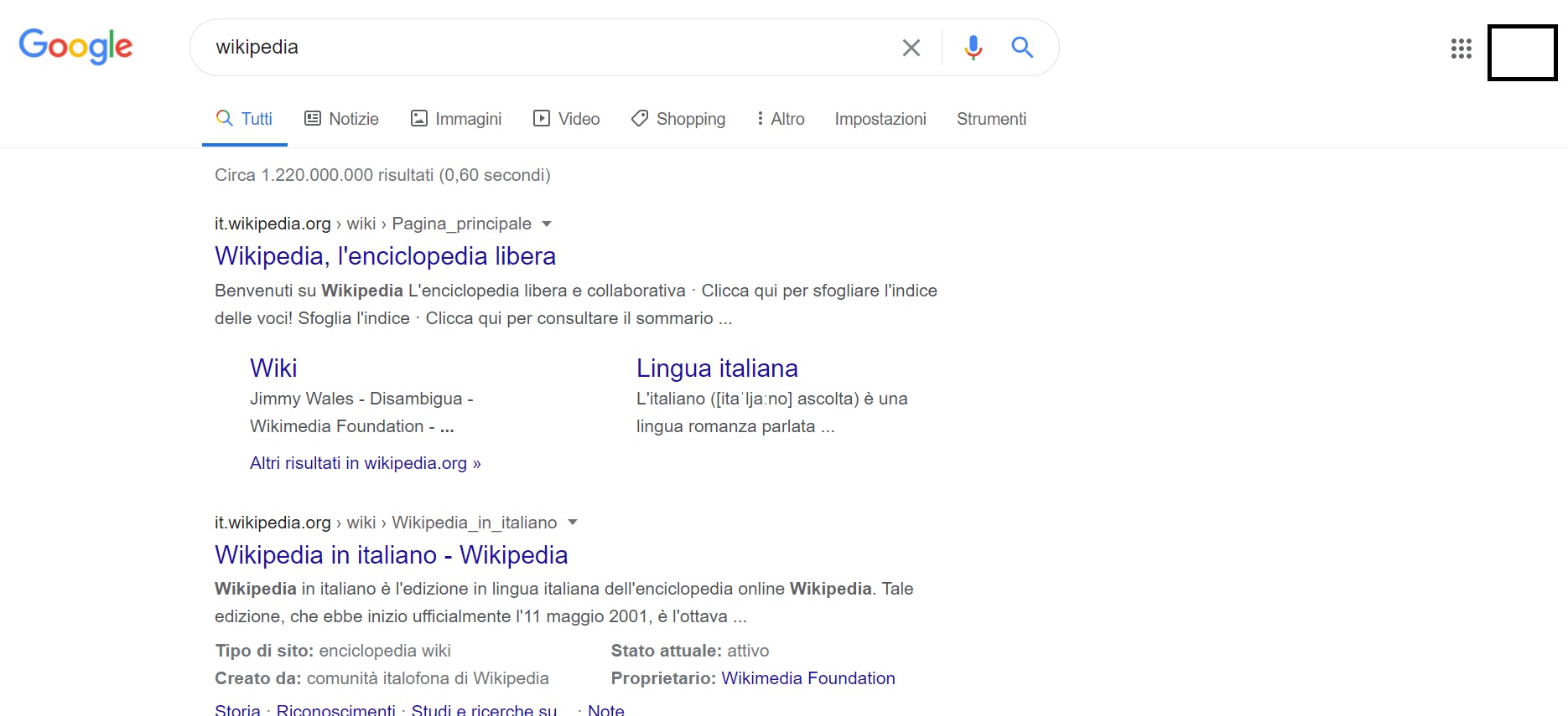 Risultato della ricerca immagini di Google per