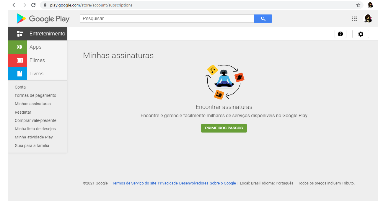 Não consigo cancelar assinatura na  - Comunidade Google Play