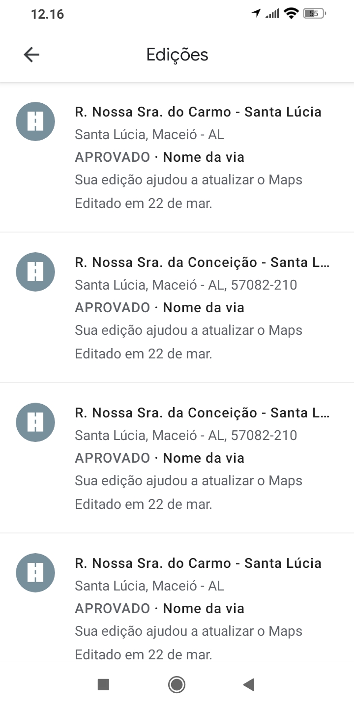 Localização muito errada - Comunidade Google Maps